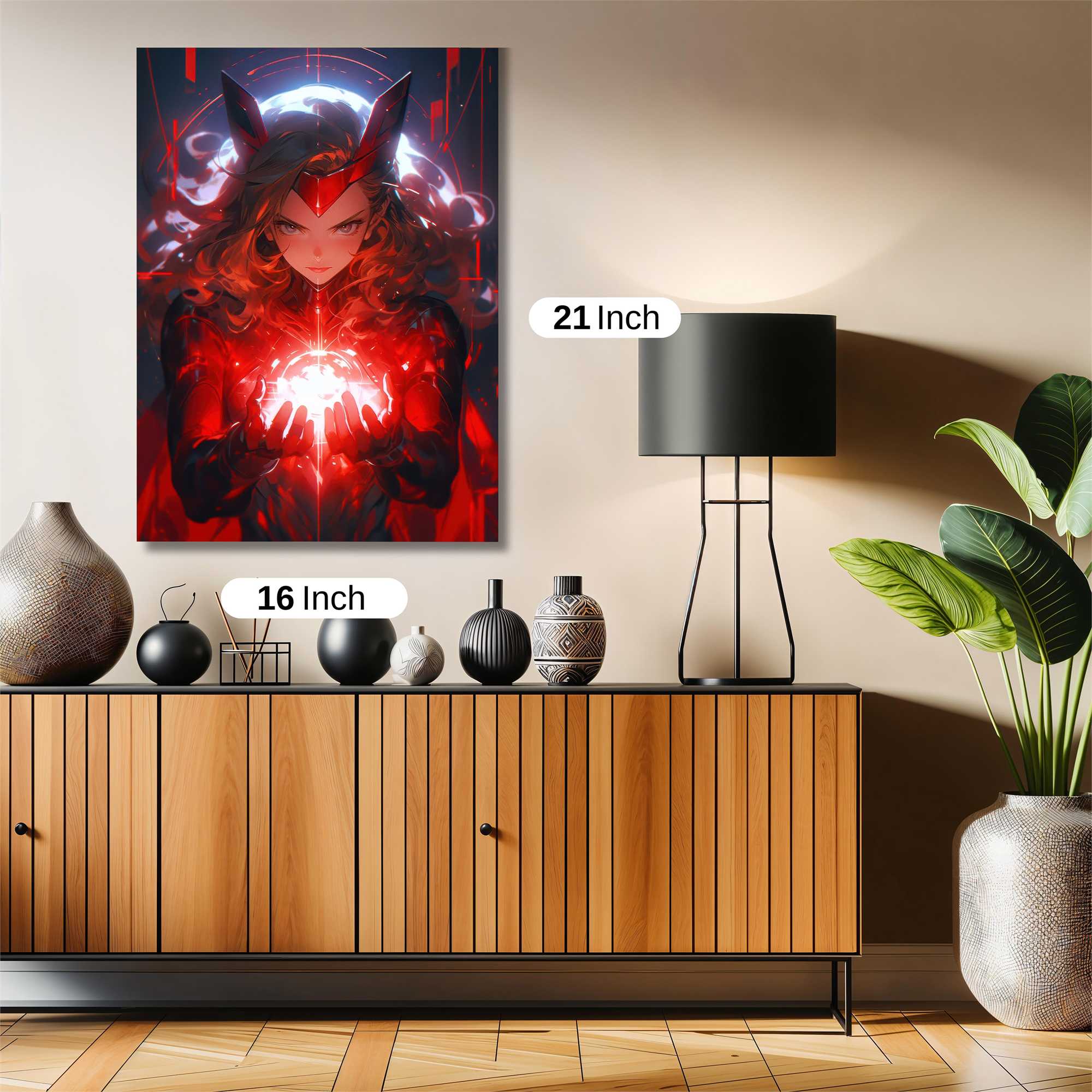 Scarlet Enigma Safe Wall Magnetic / M