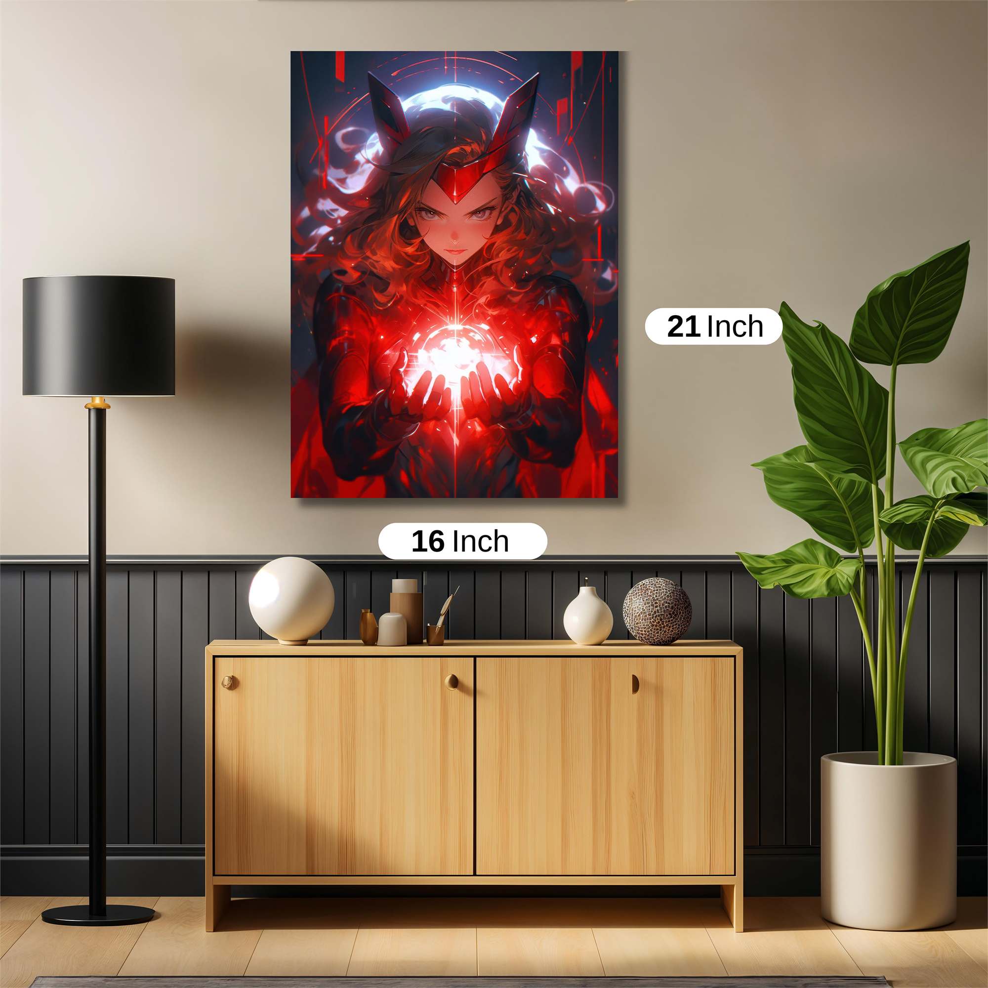 Scarlet Enigma Safe Wall Magnetic / M