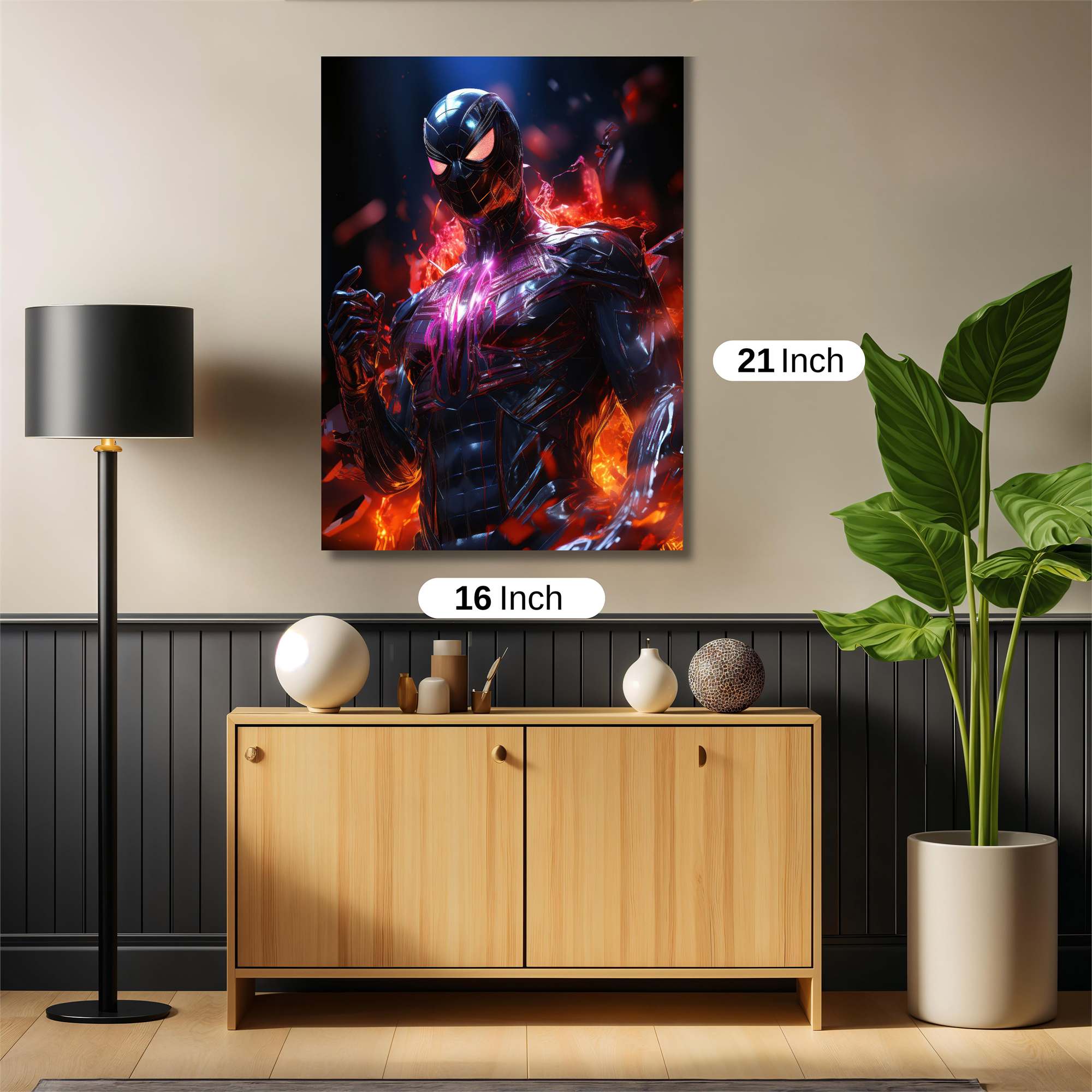 Spider Infernal Safe Wall Magnetic / M