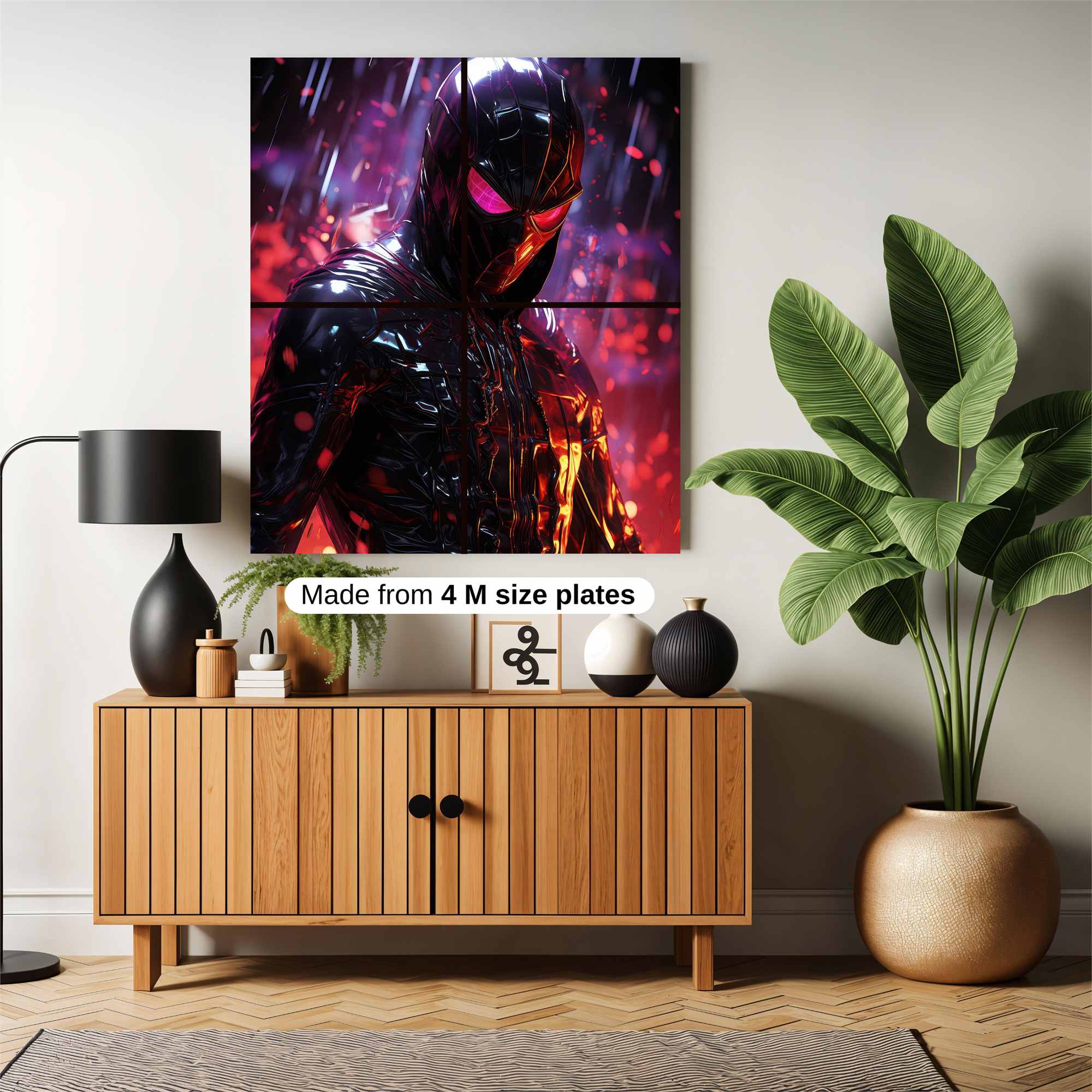 Spider Menace Safe Wall Magnetic / M