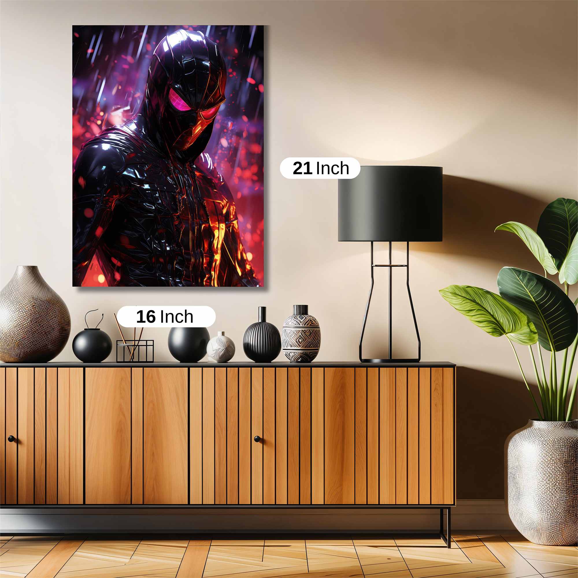 Spider Menace Safe Wall Magnetic / M