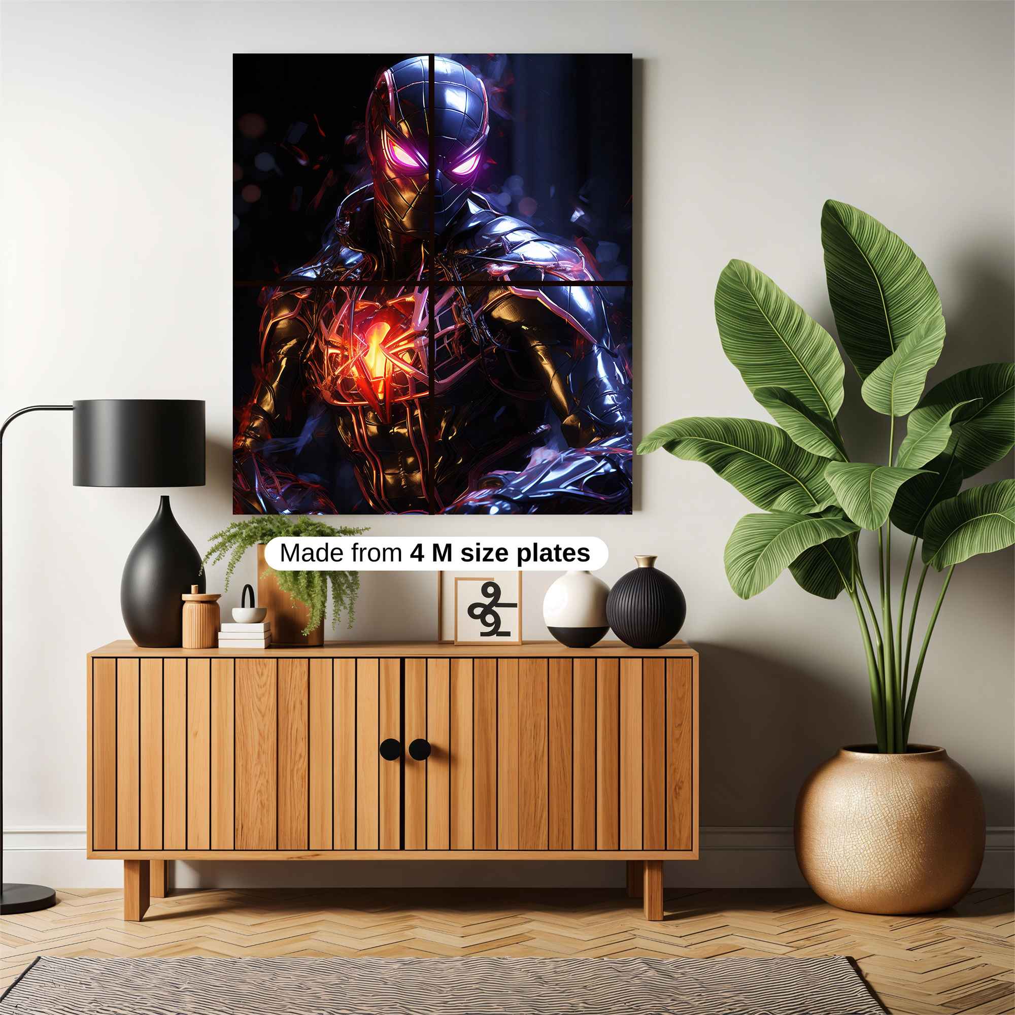 Spider Menace Safe Wall Magnetic / M
