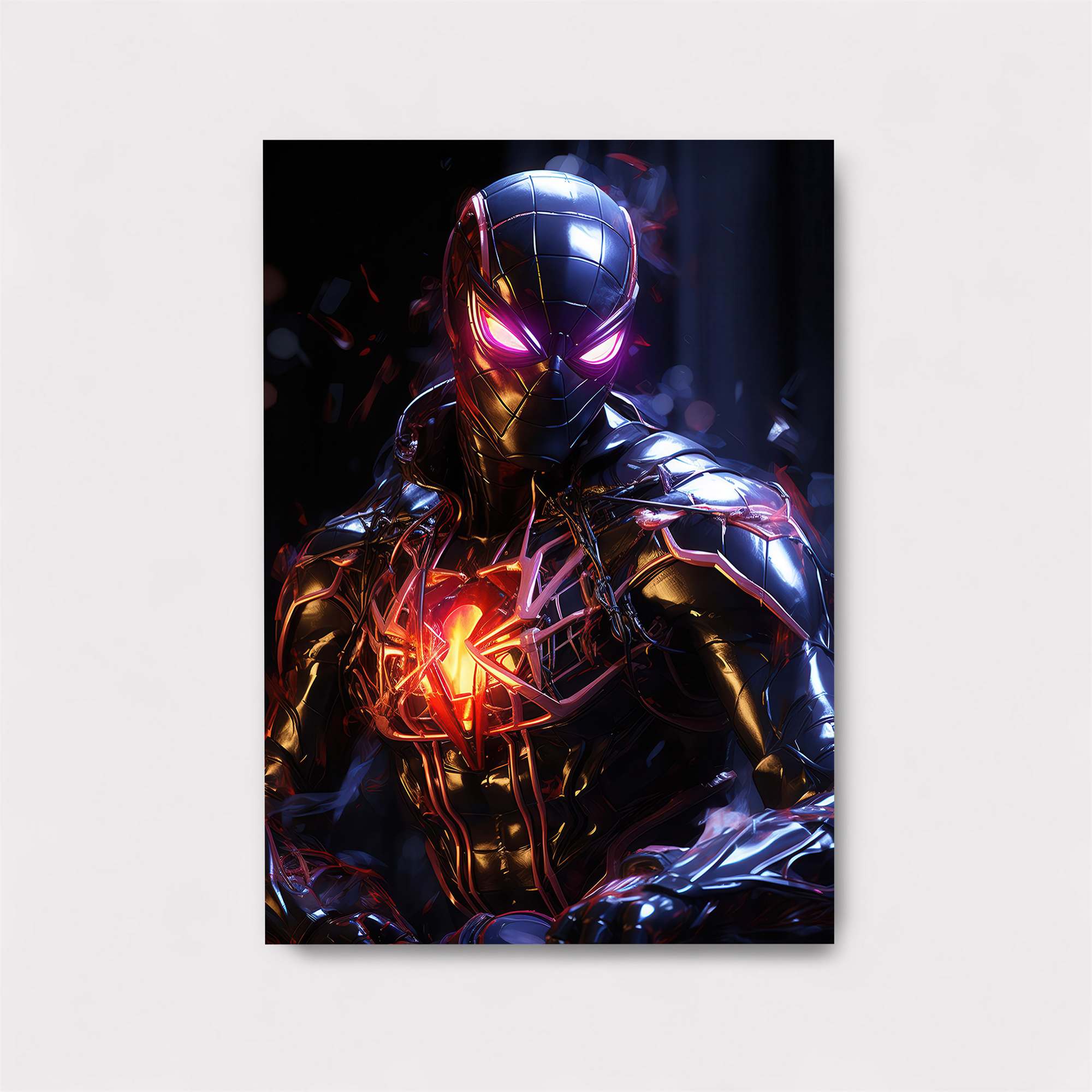 Spider Menace Safe Wall Magnetic / M