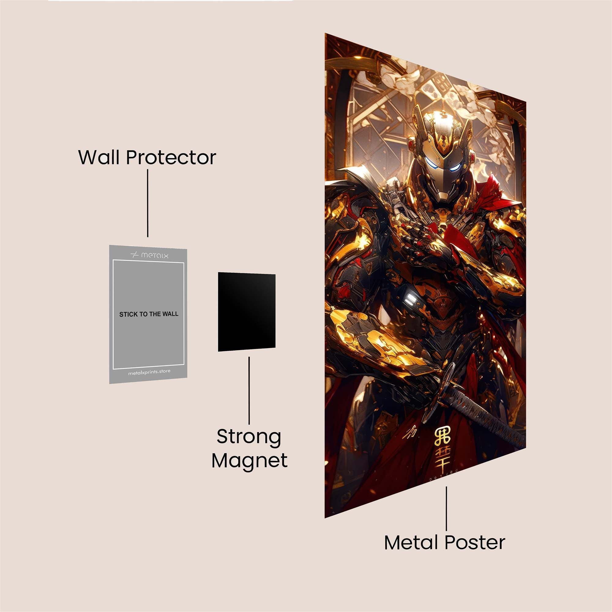 Ironclad Majesty Safe Wall Magnetic / M