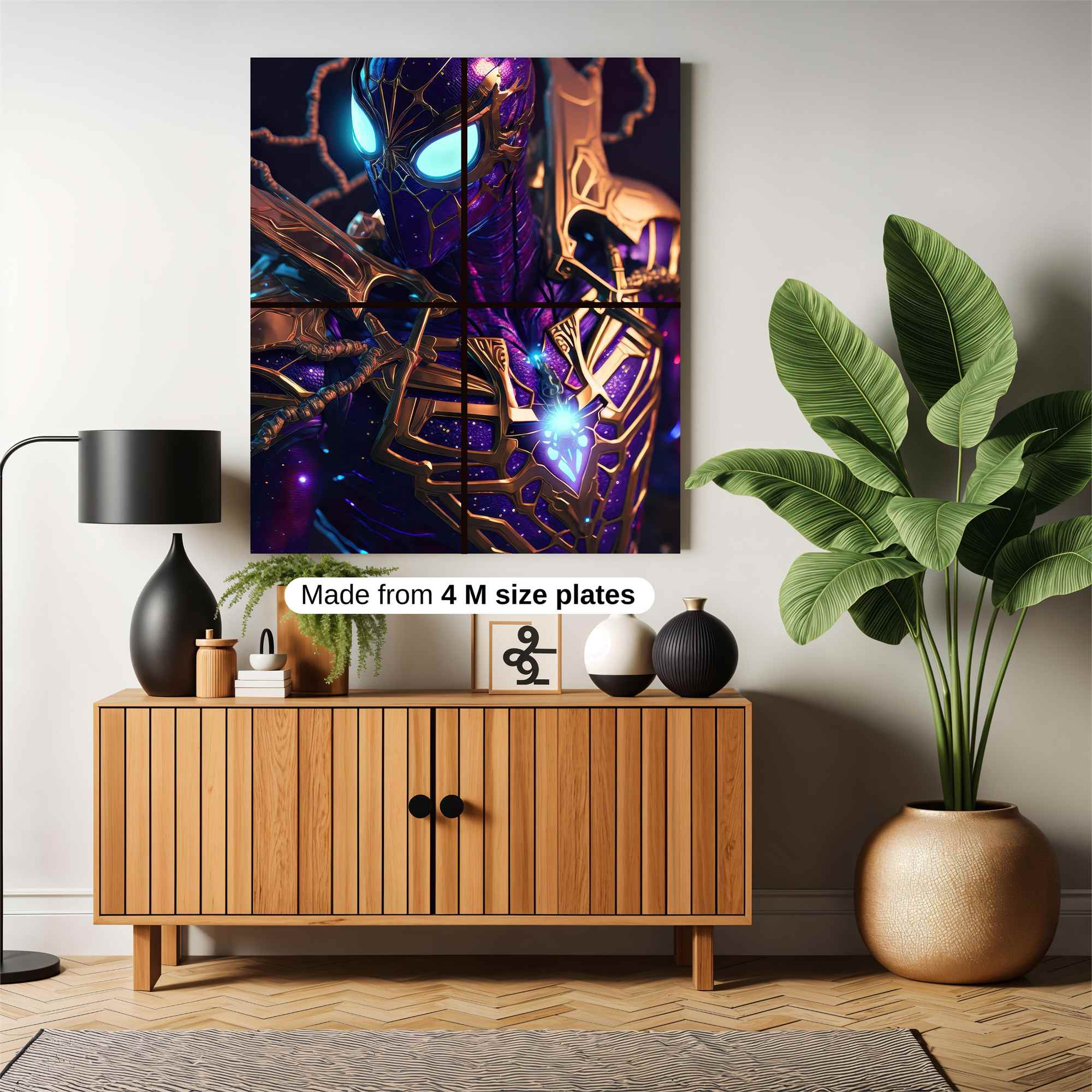 Spider Enigma Safe Wall Magnetic / M