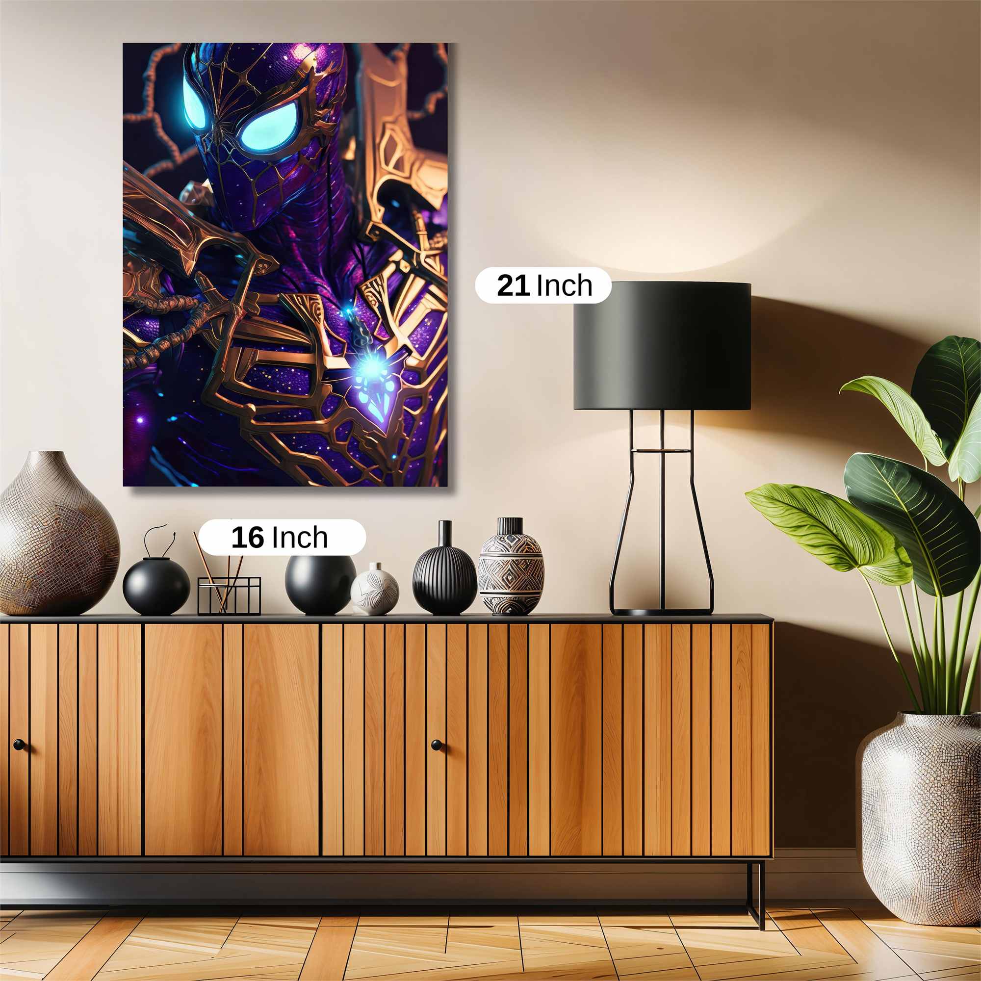 Spider Enigma Safe Wall Magnetic / M