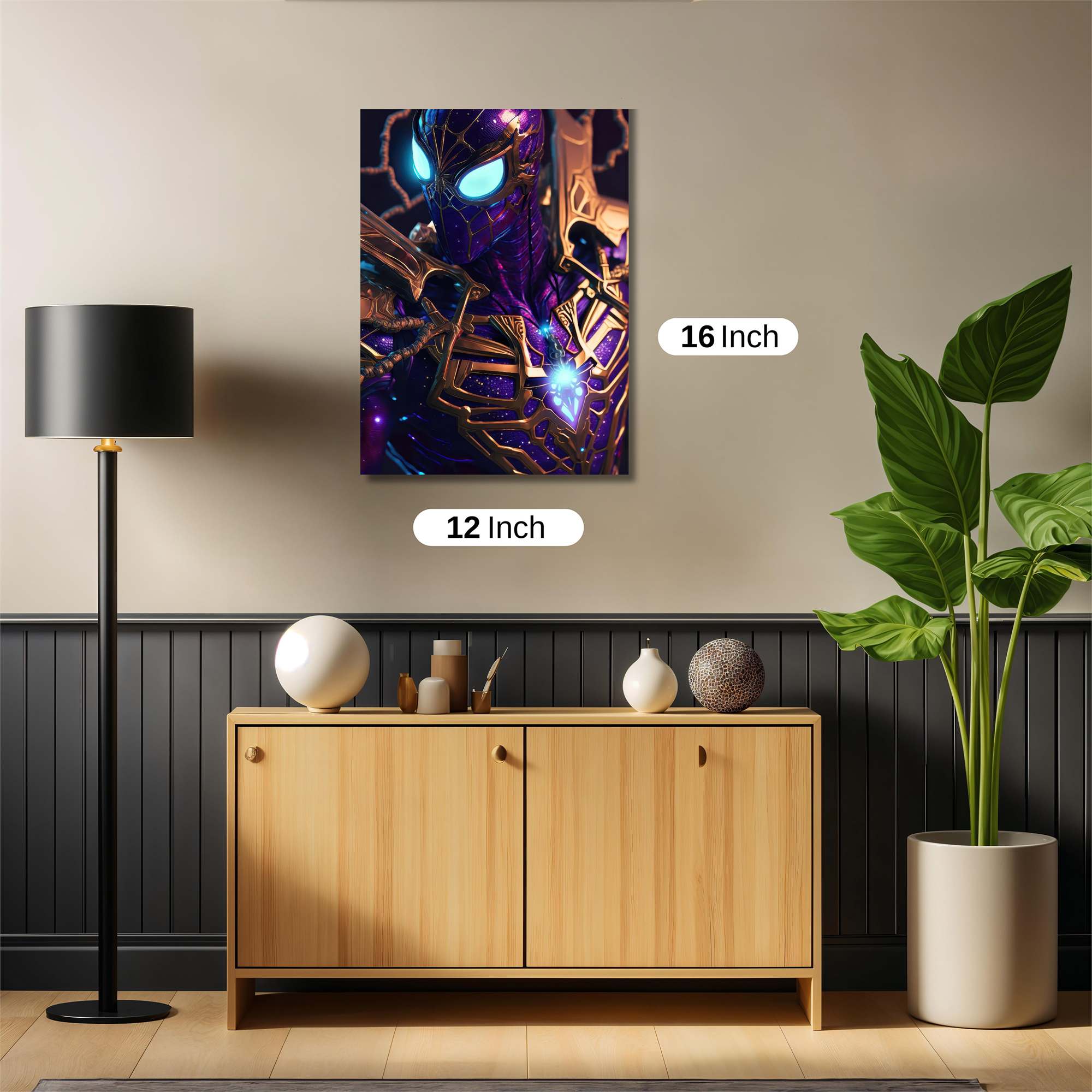 Spider Enigma Safe Wall Magnetic / M