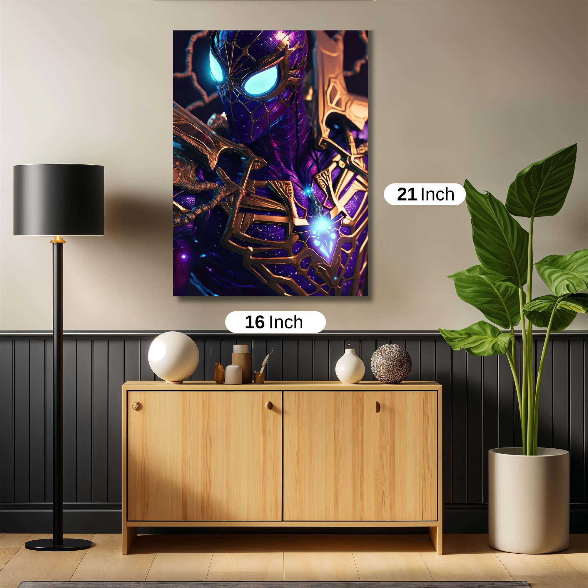 Spider Enigma Safe Wall Magnetic / M