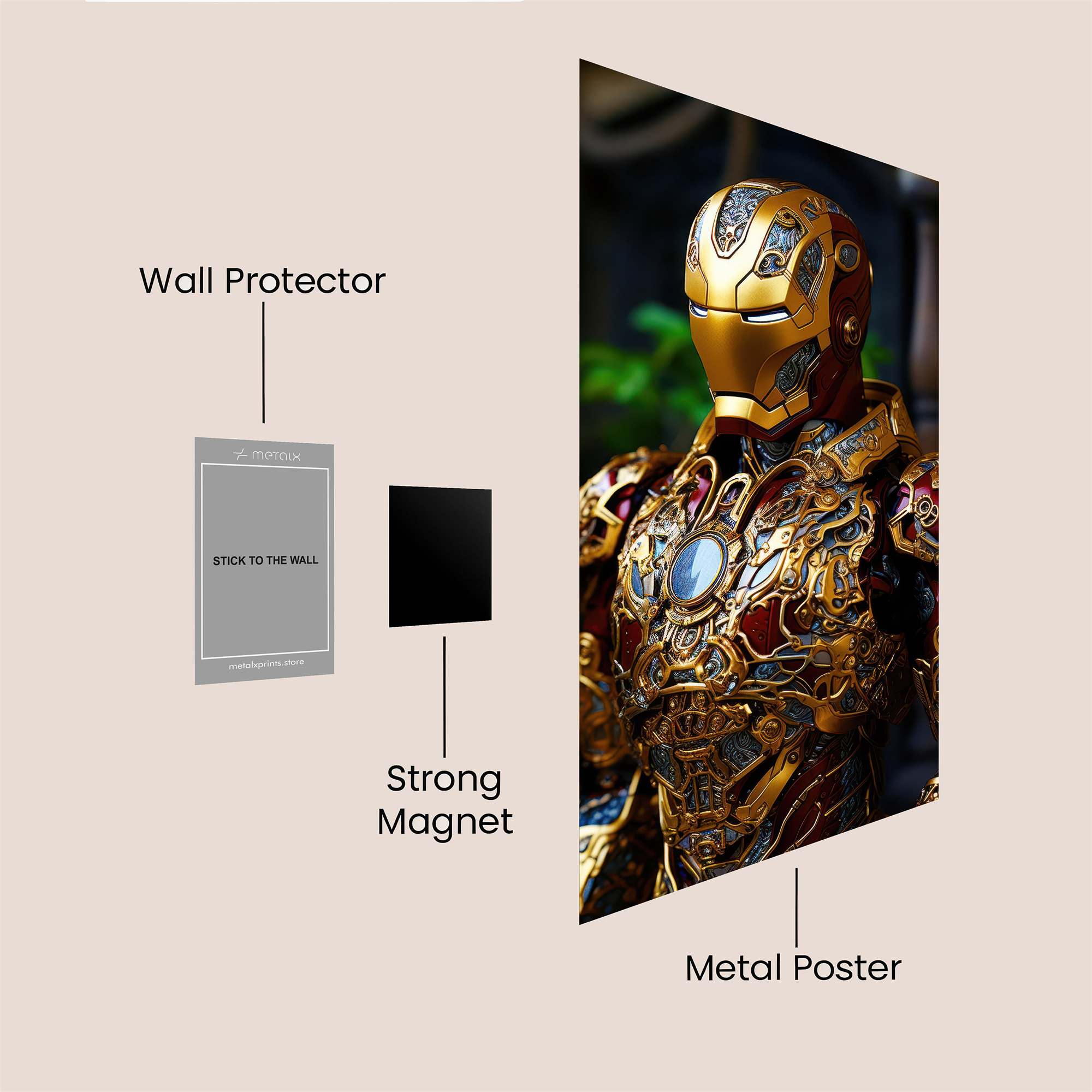 Iron Regal Safe Wall Magnetic / M