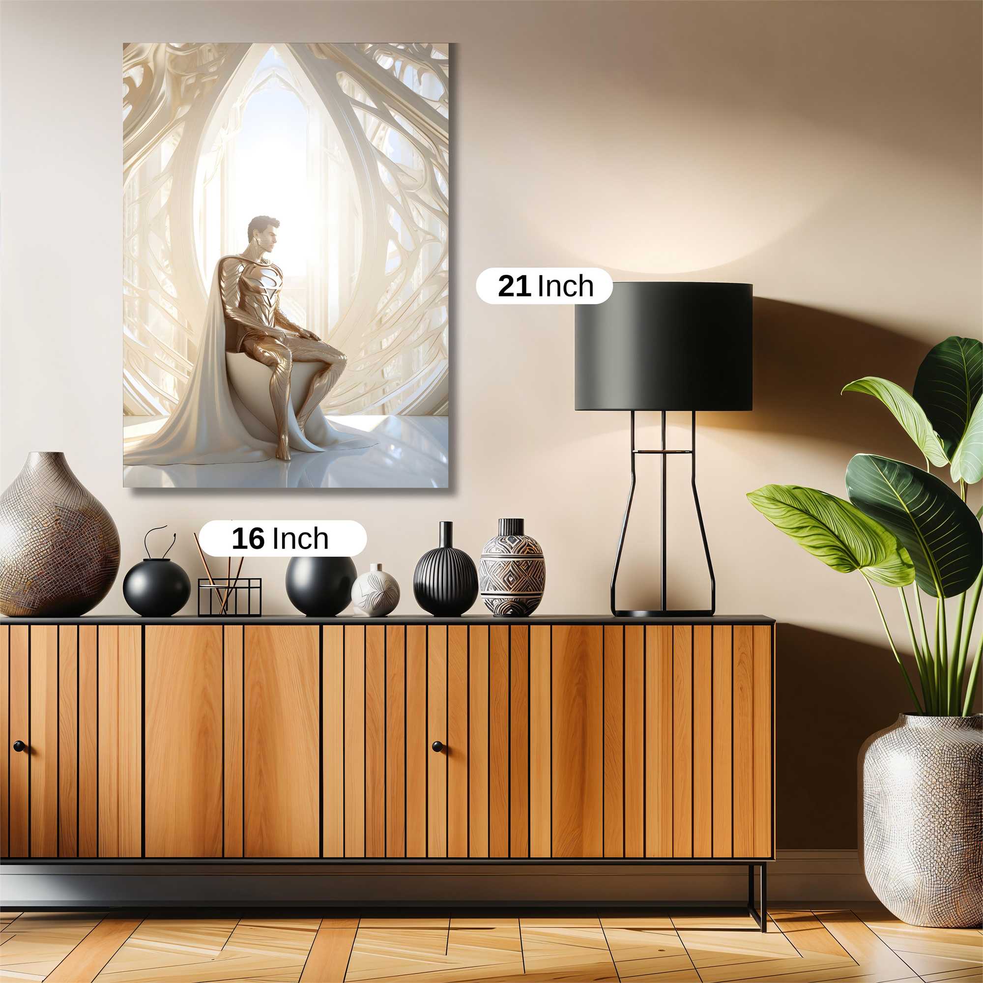 Superman Serene Safe Wall Magnetic / M