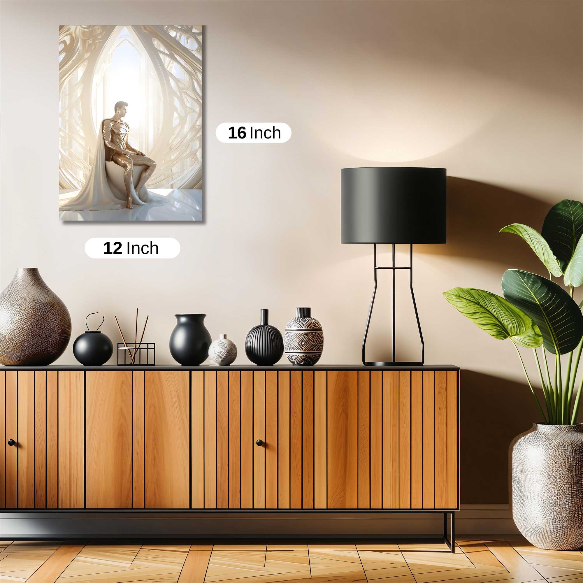 Superman Serene Safe Wall Magnetic / M