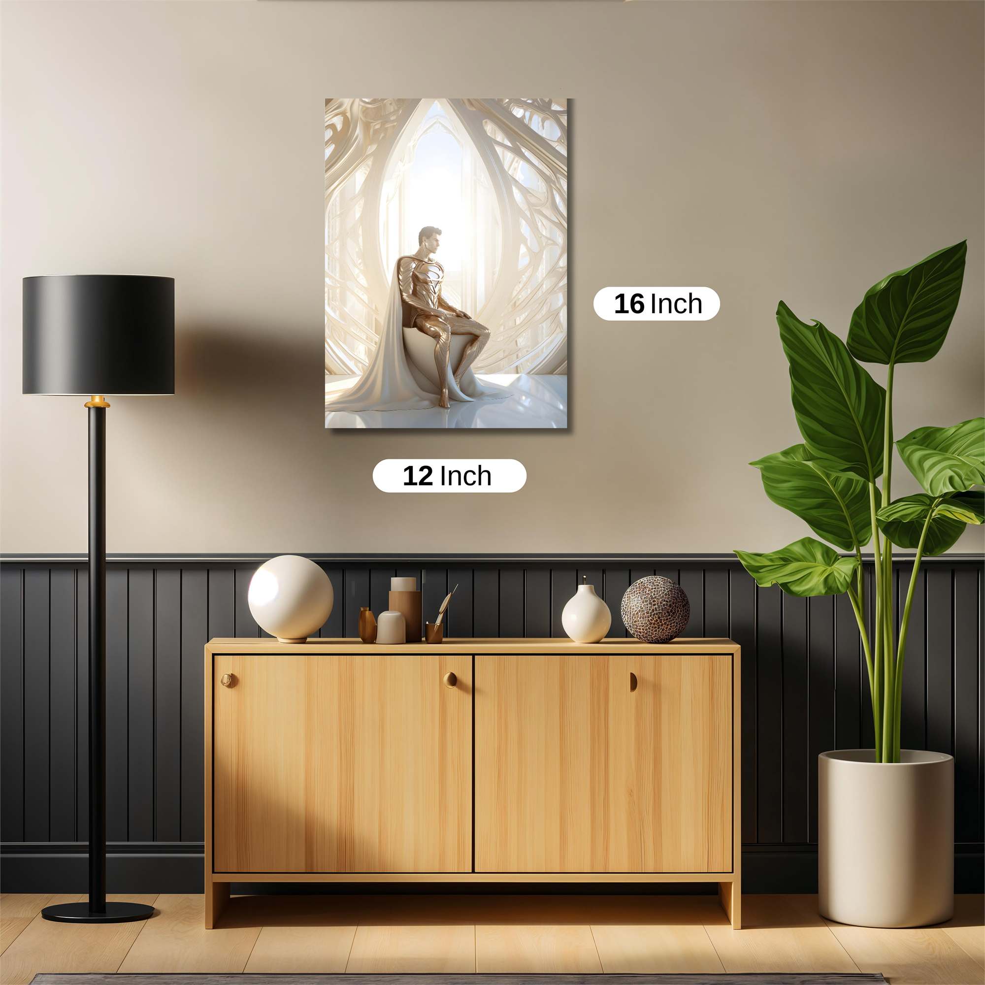 Superman Serene Safe Wall Magnetic / M