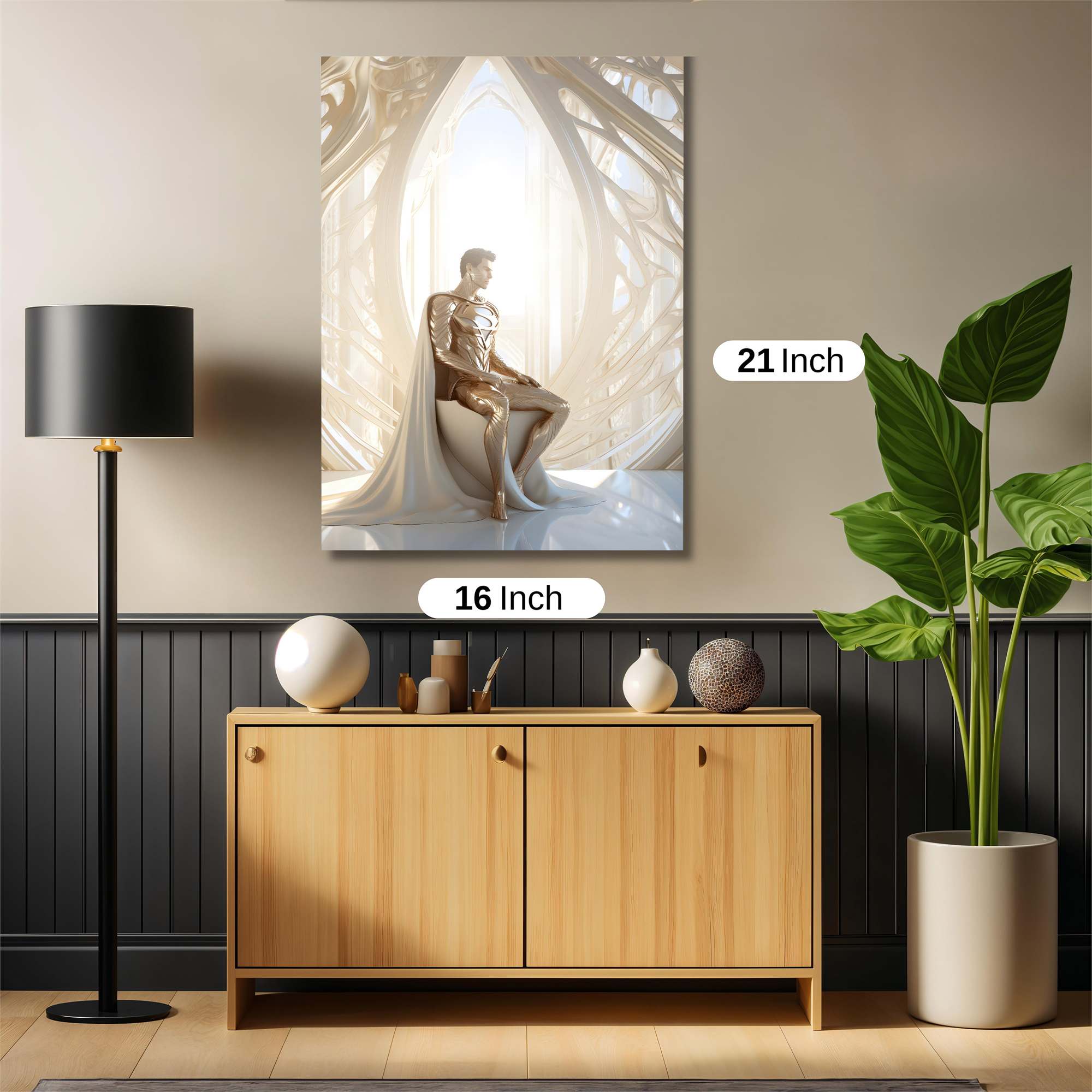 Superman Serene Safe Wall Magnetic / M