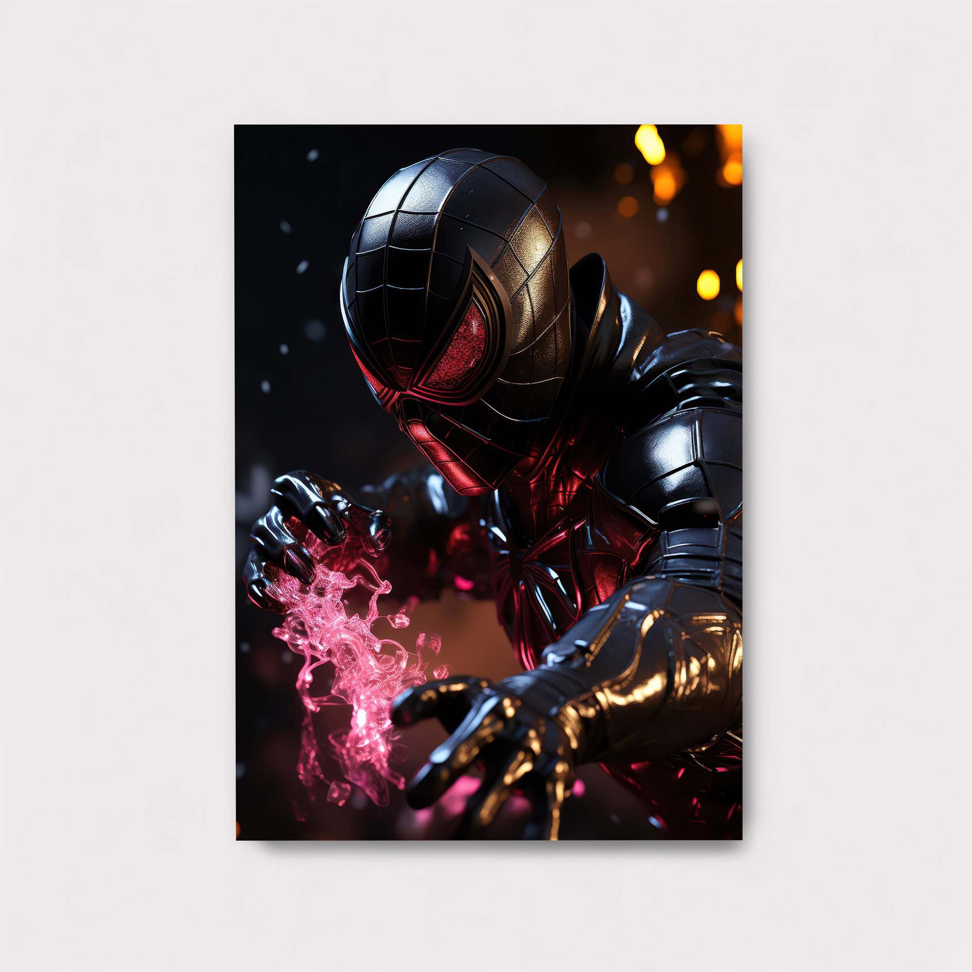 Spider-Menacing Safe Wall Magnetic / M