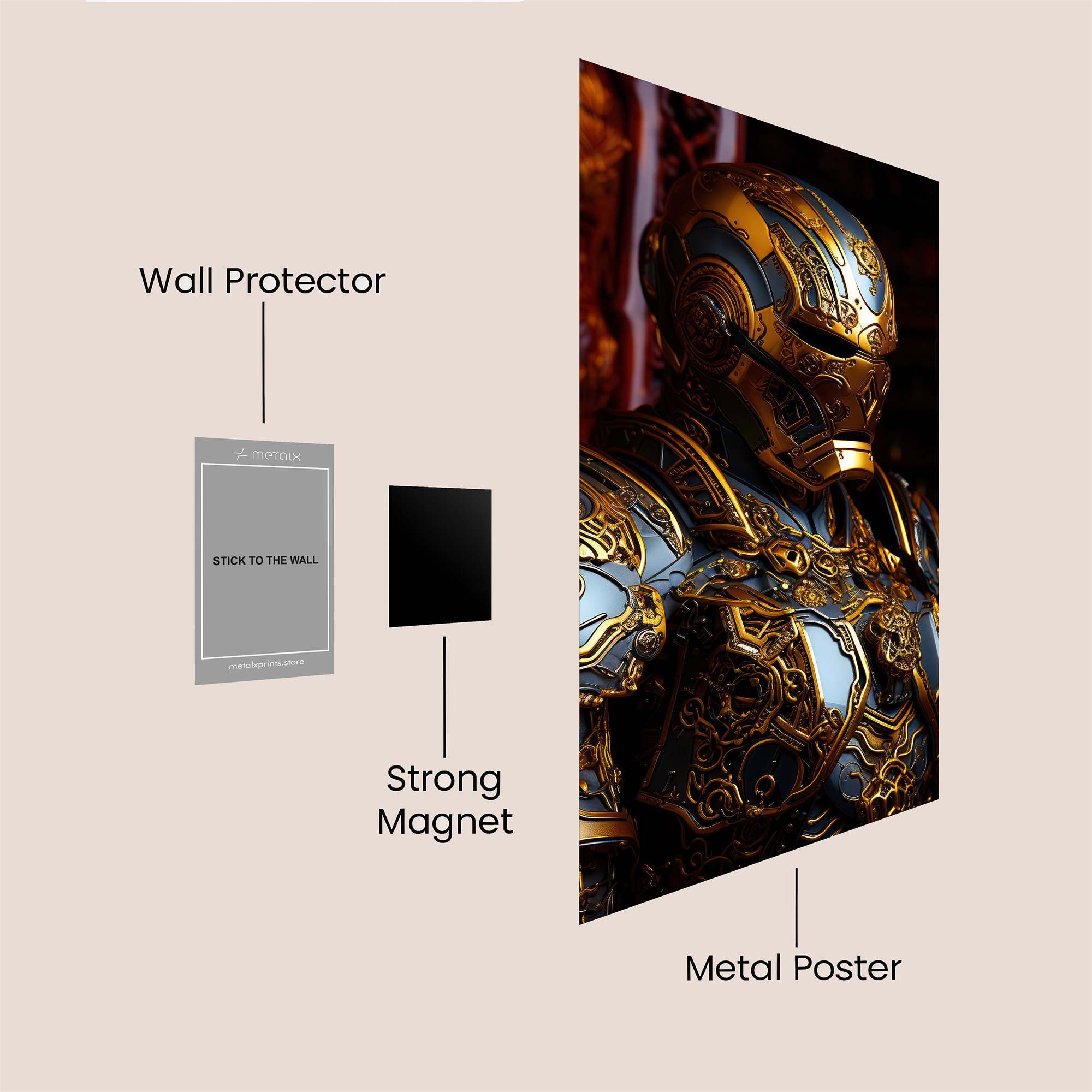 Iron Regal Safe Wall Magnetic / M