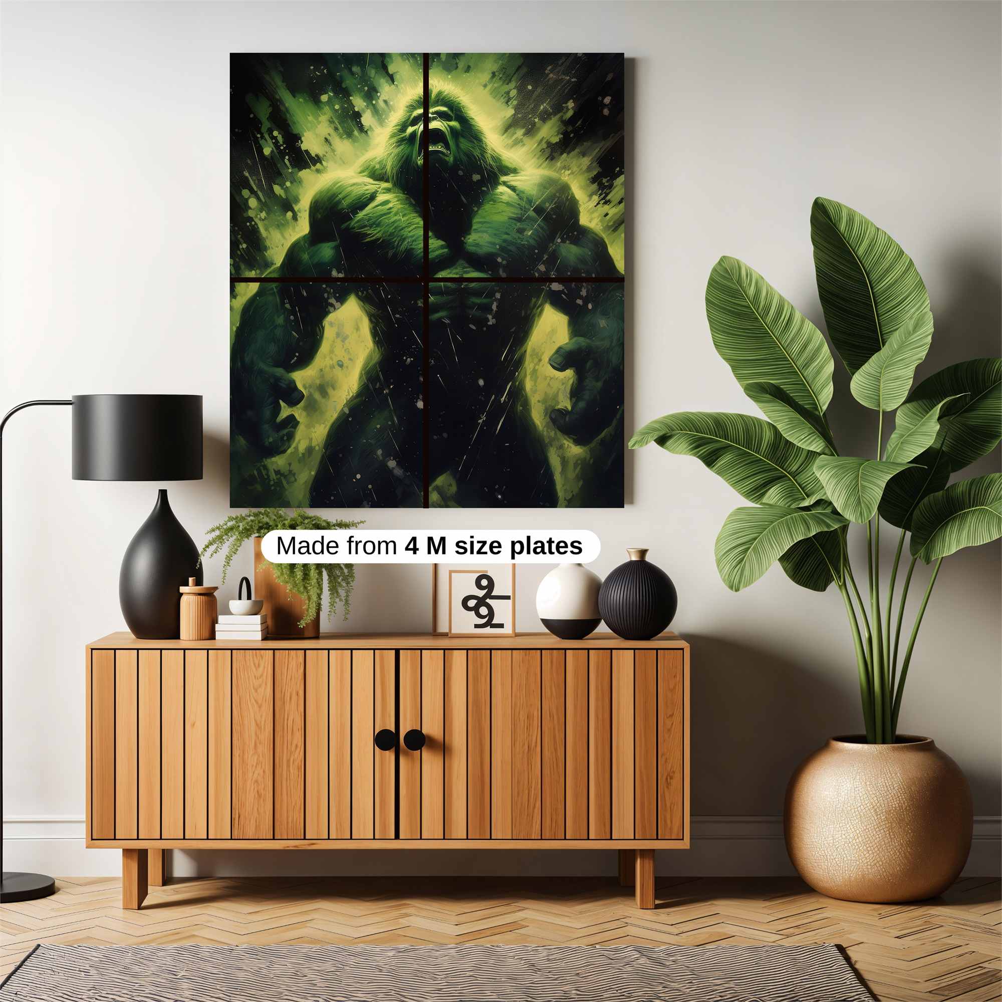 Sasquatch Fury Safe Wall Magnetic / M