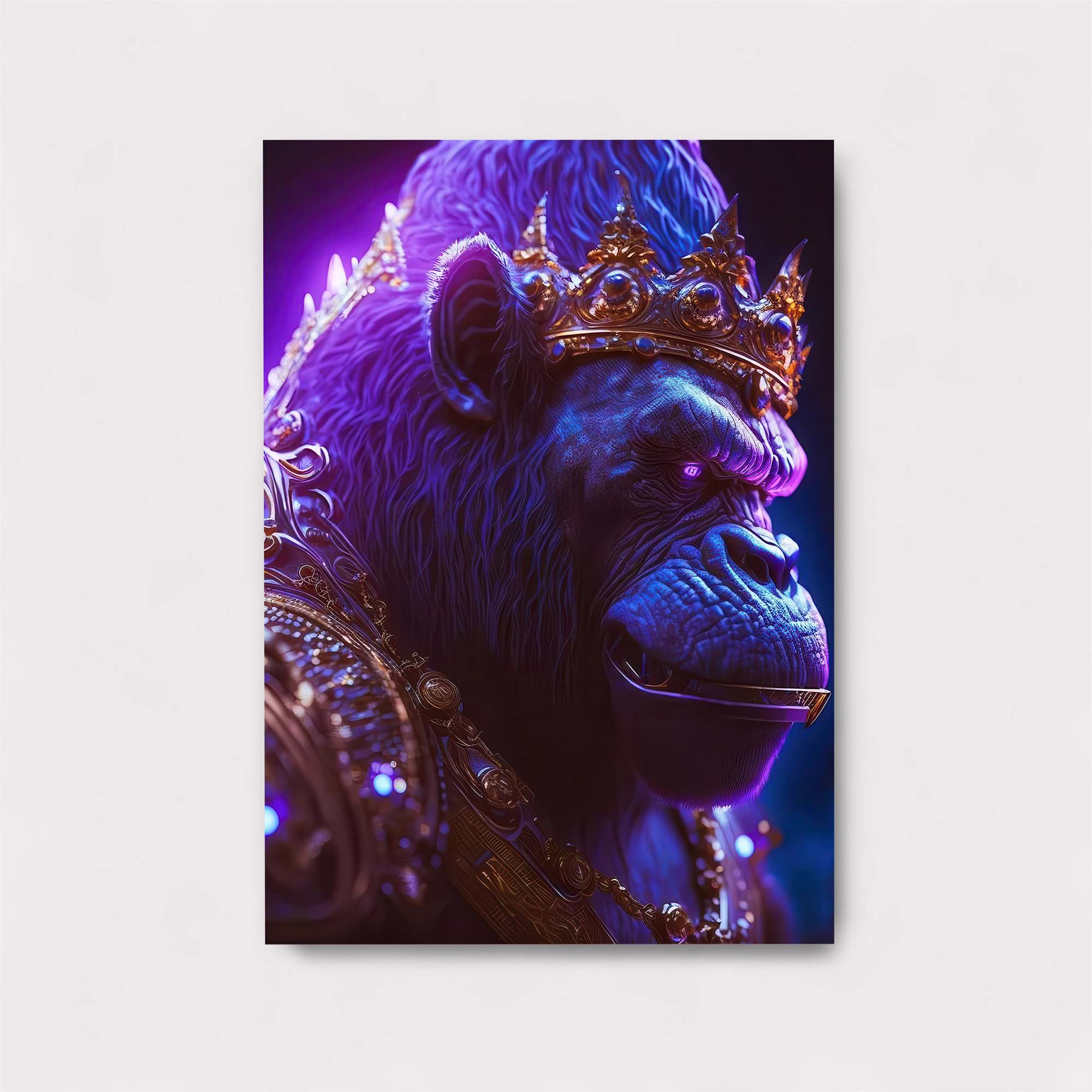 Gorilla Royalty Safe Wall Magnetic / M
