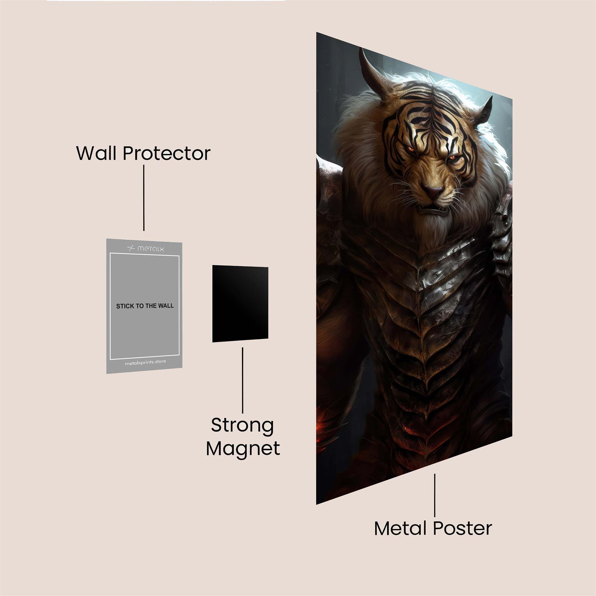 Tiger Sovereign Safe Wall Magnetic / M