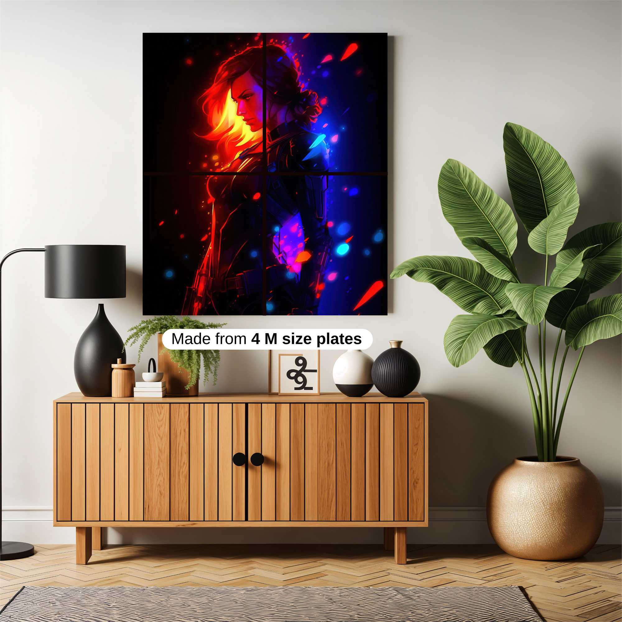 BlackWidow Blaze Safe Wall Magnetic / M