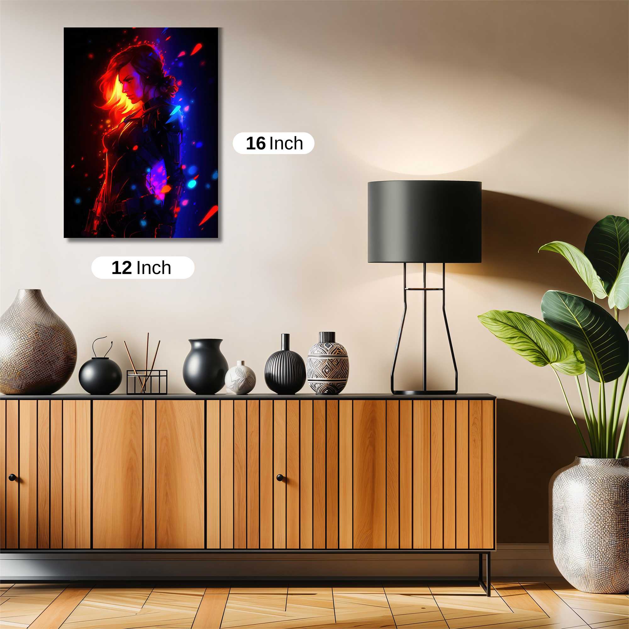 BlackWidow Blaze Safe Wall Magnetic / M