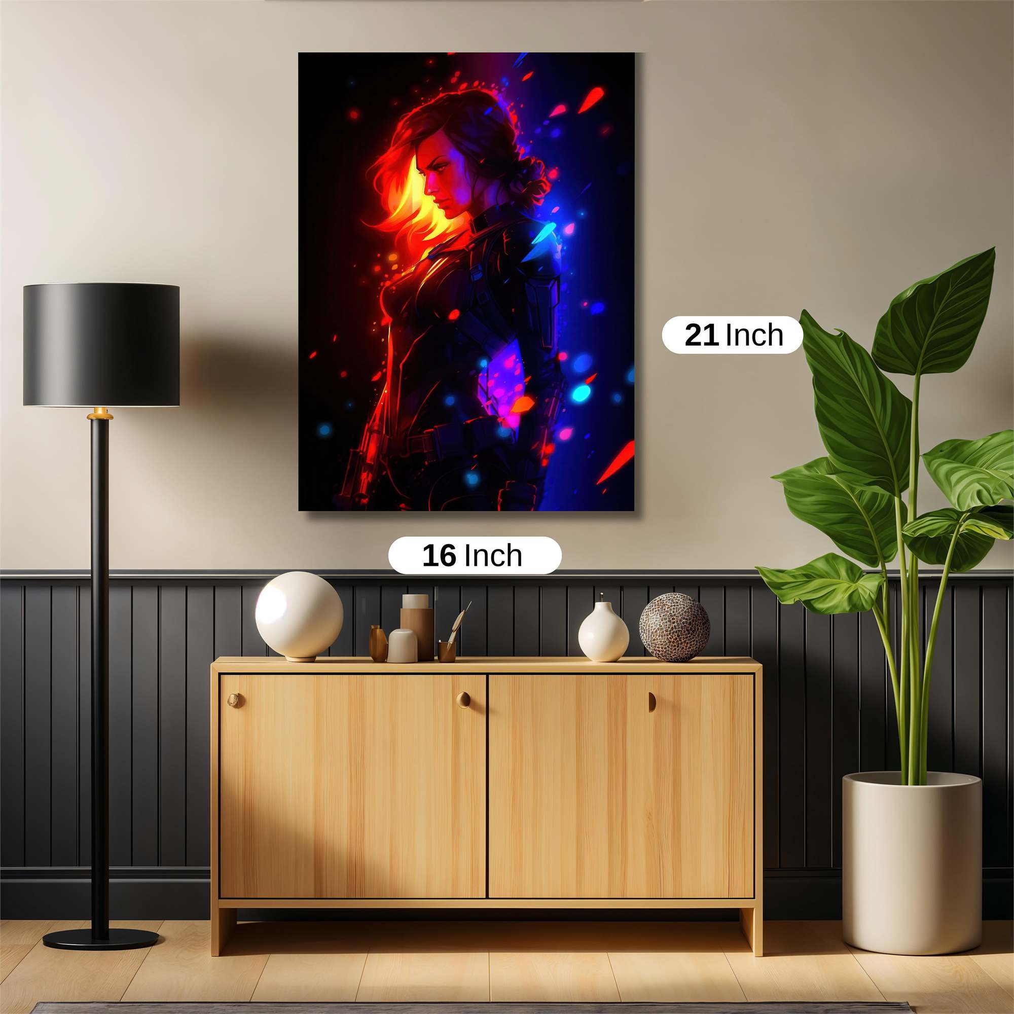 BlackWidow Blaze Safe Wall Magnetic / M