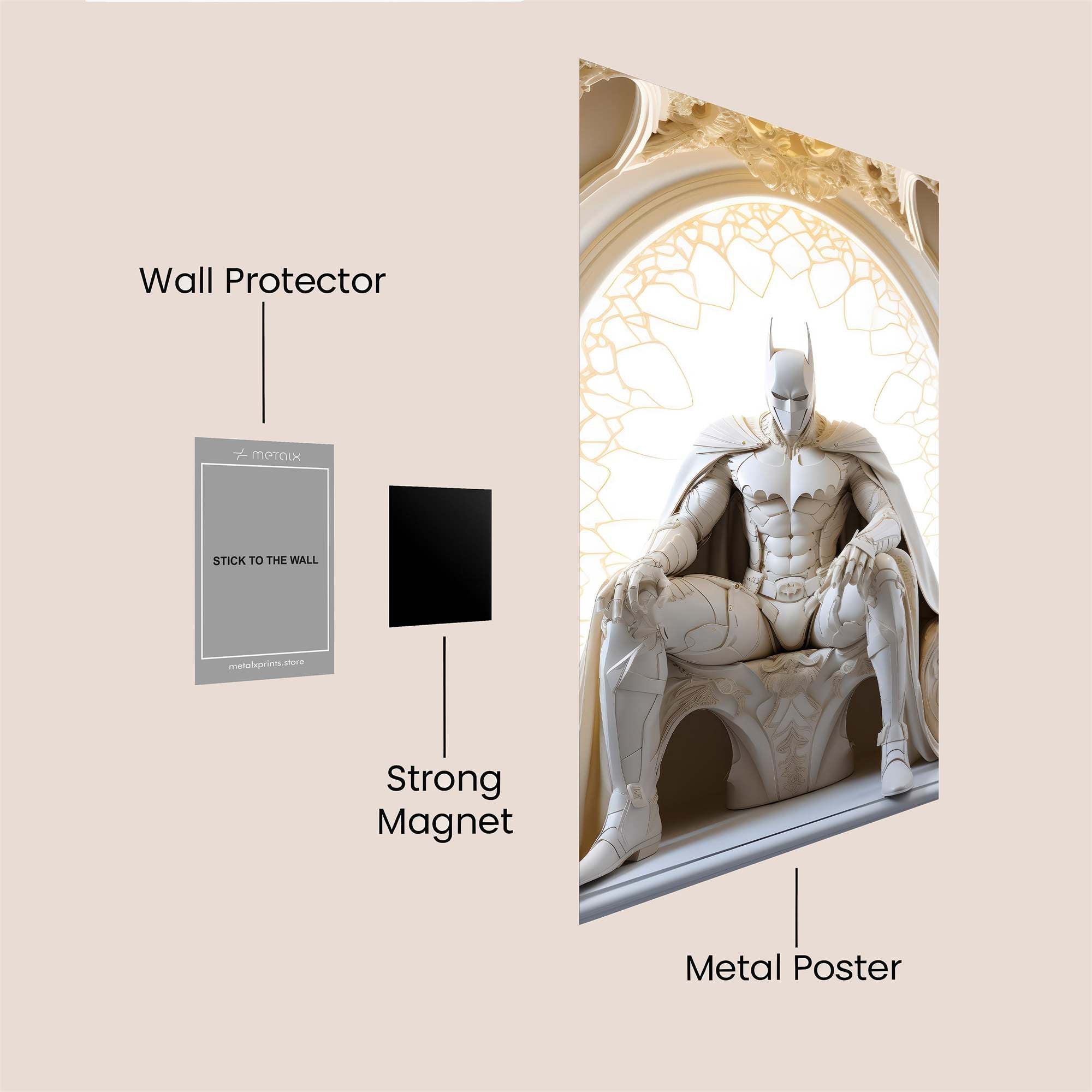Batman Regal Safe Wall Magnetic / M