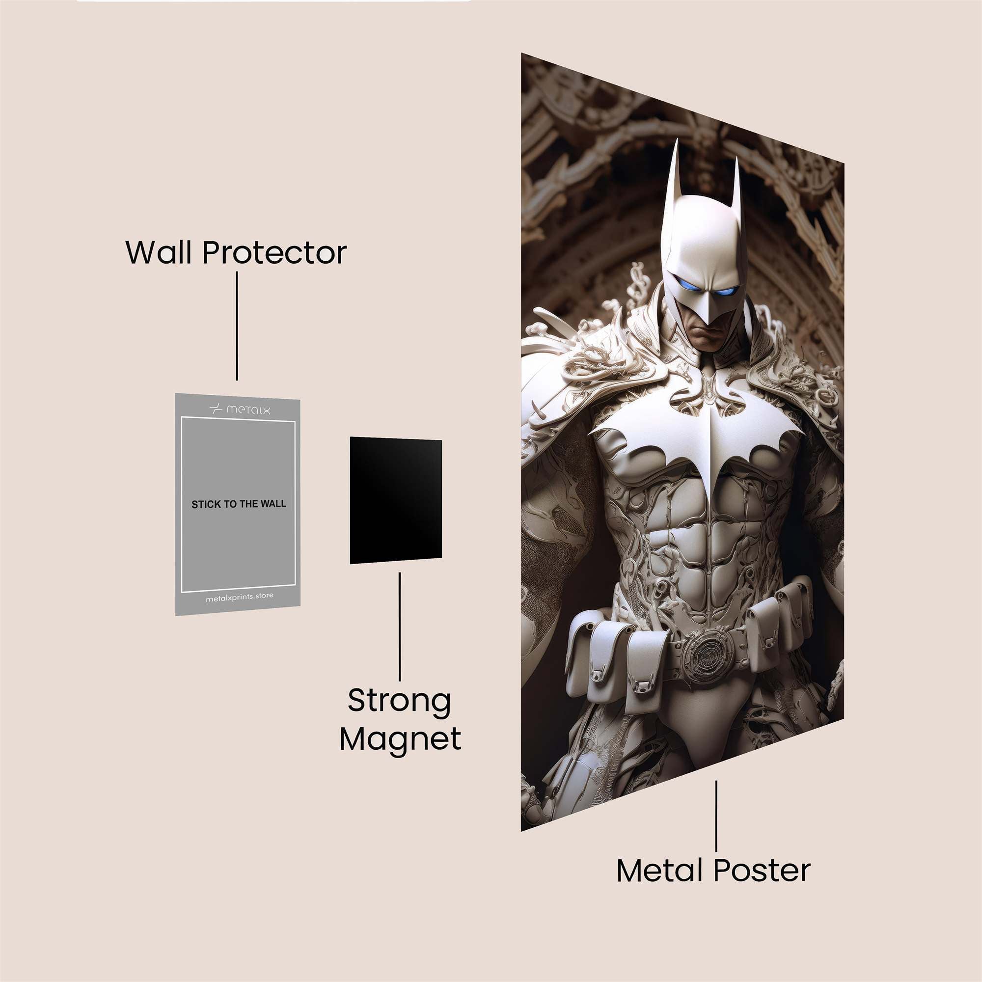 Batman Regal Safe Wall Magnetic / M