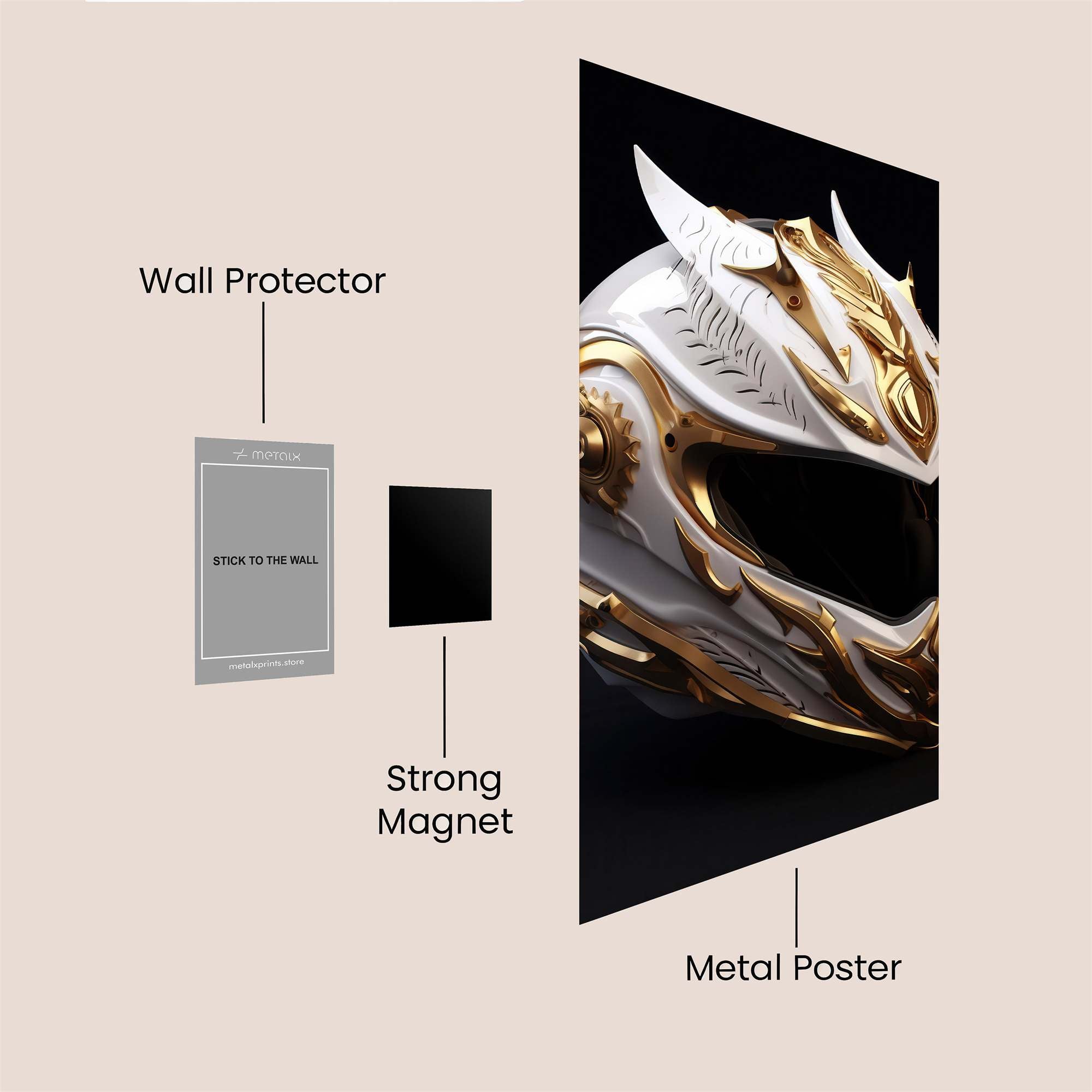 Dragon Majesty Safe Wall Magnetic / M