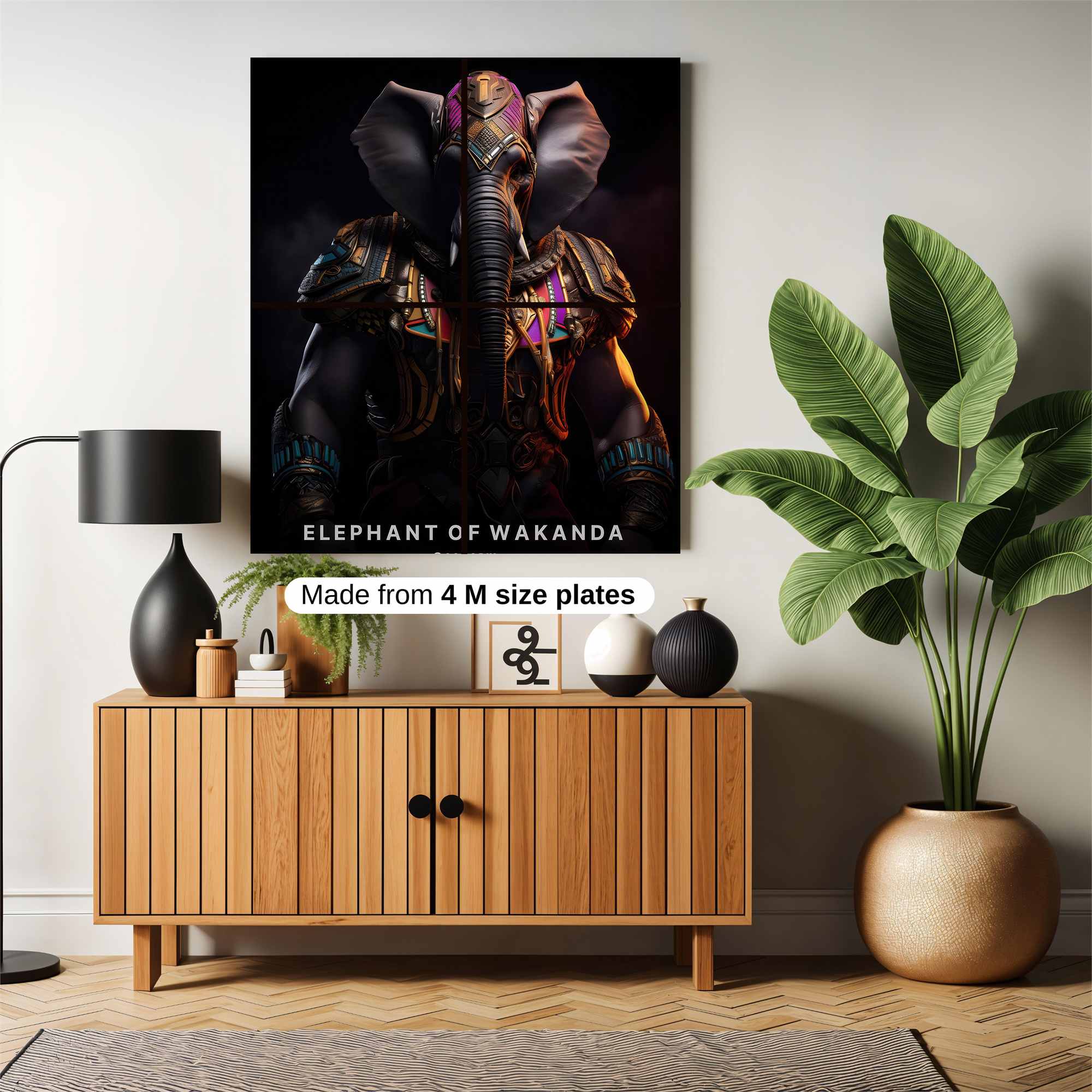 Leather Elegance Safe Wall Magnetic / M