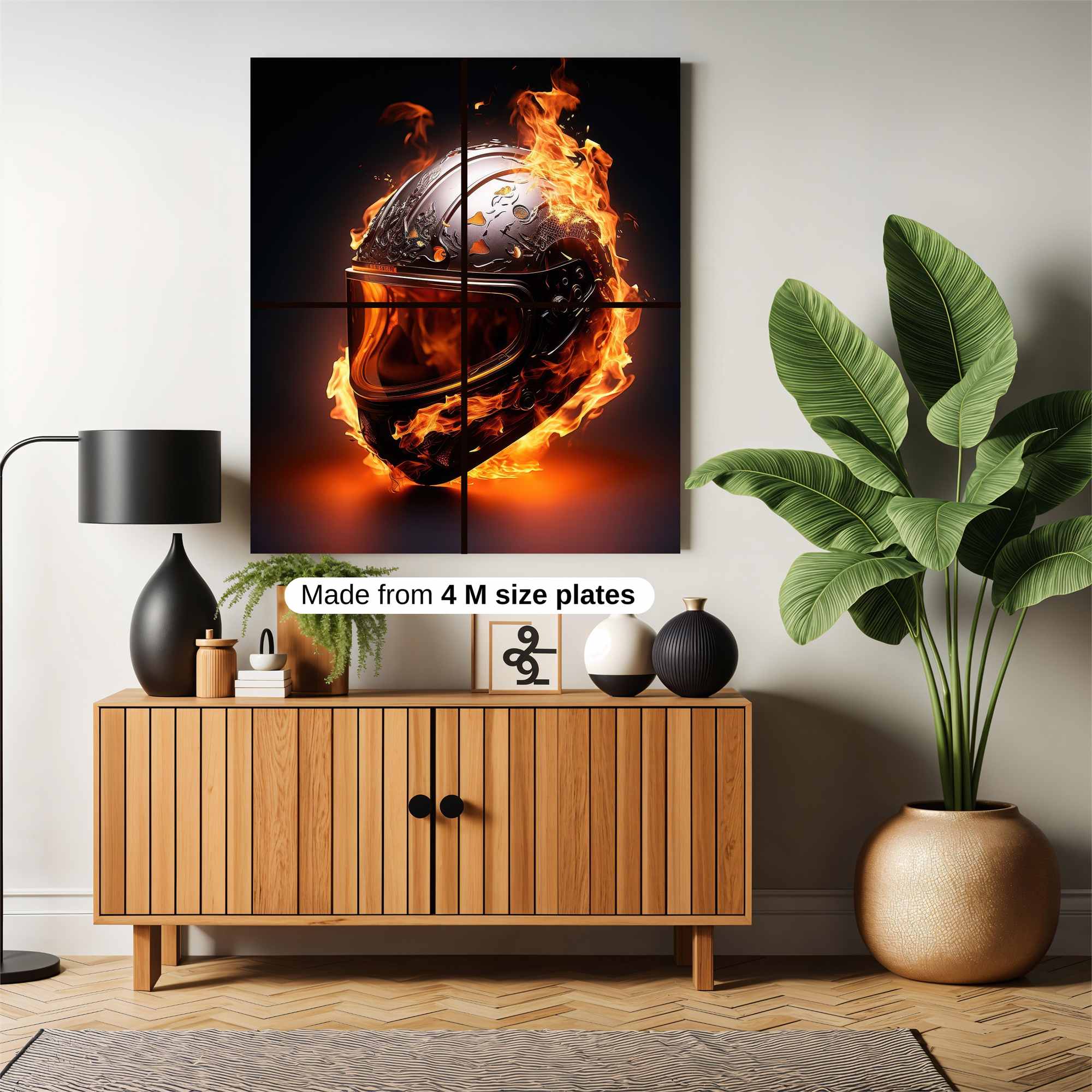 Helmet Inferno Safe Wall Magnetic / M