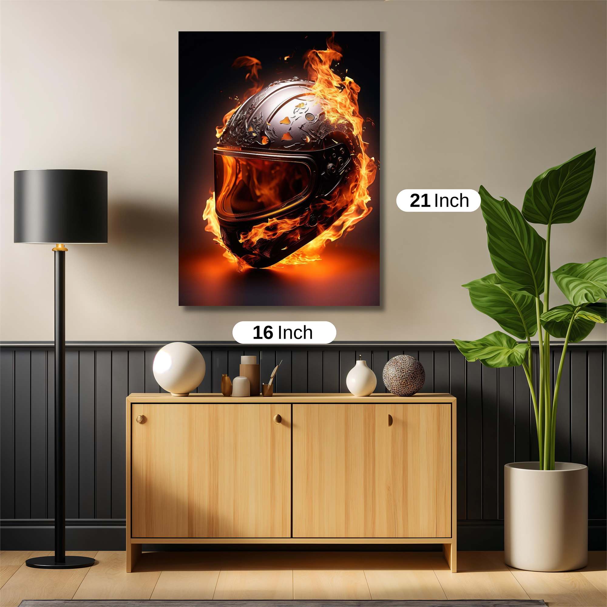 Helmet Inferno Safe Wall Magnetic / M