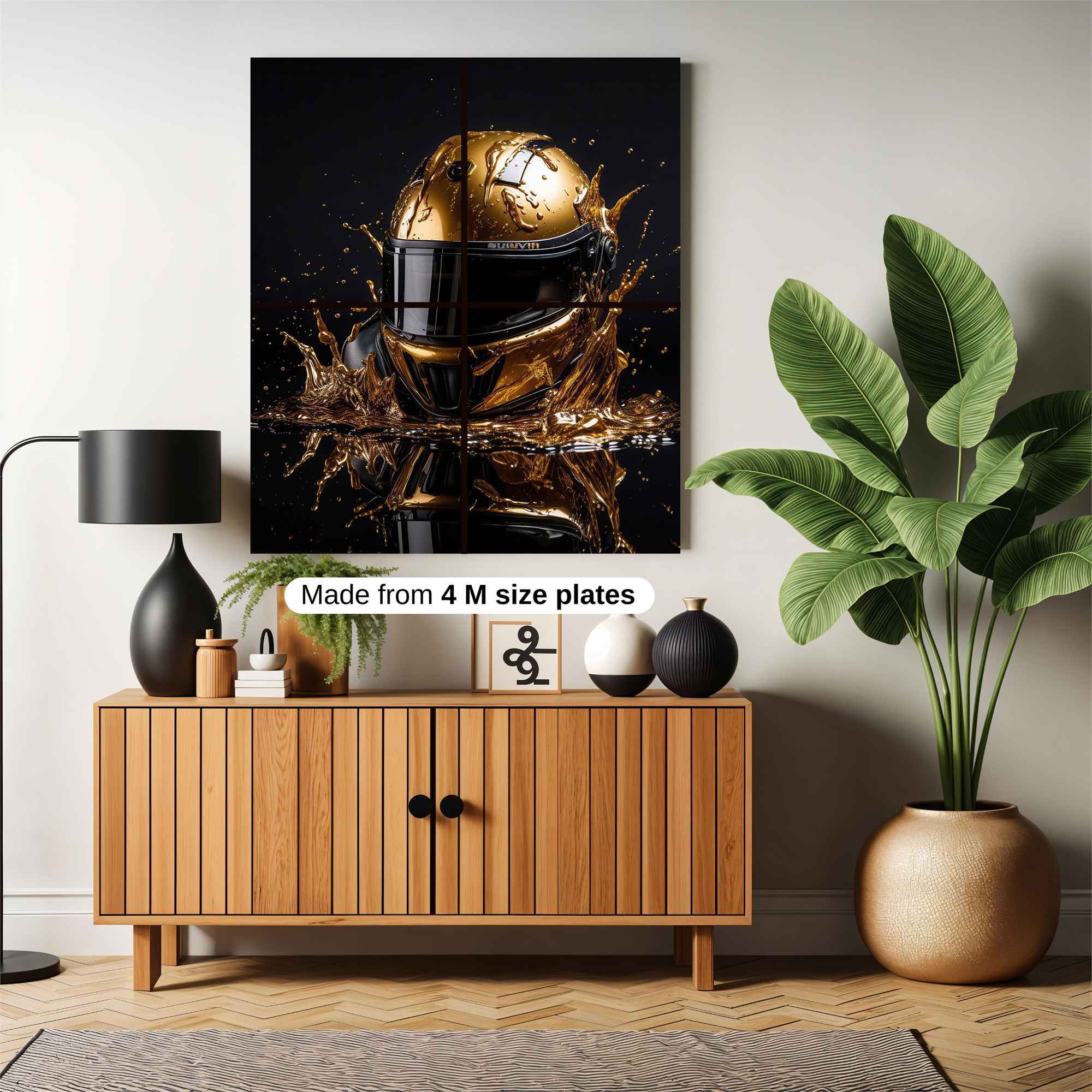Helmet Splendor Safe Wall Magnetic / M