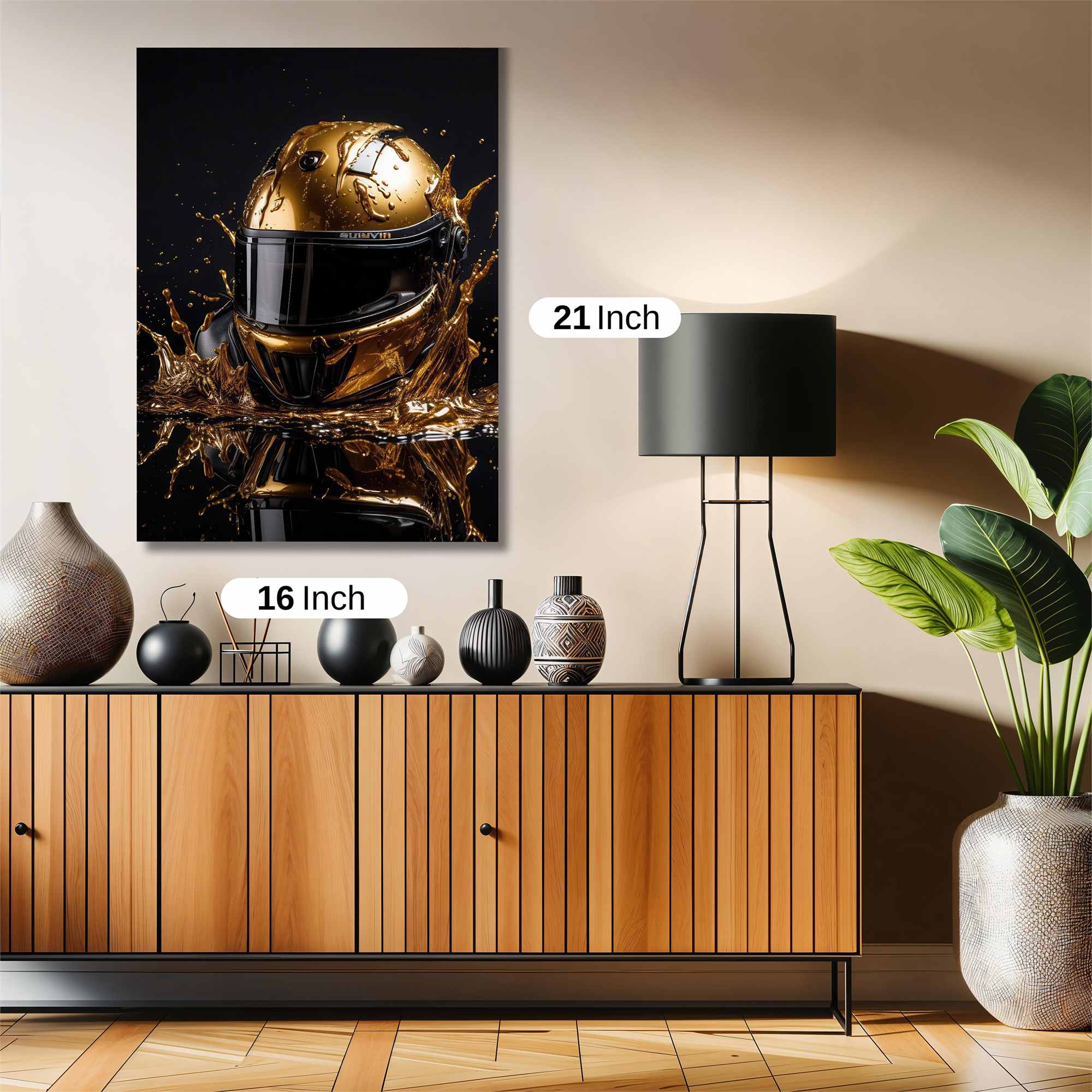 Helmet Splendor Safe Wall Magnetic / M