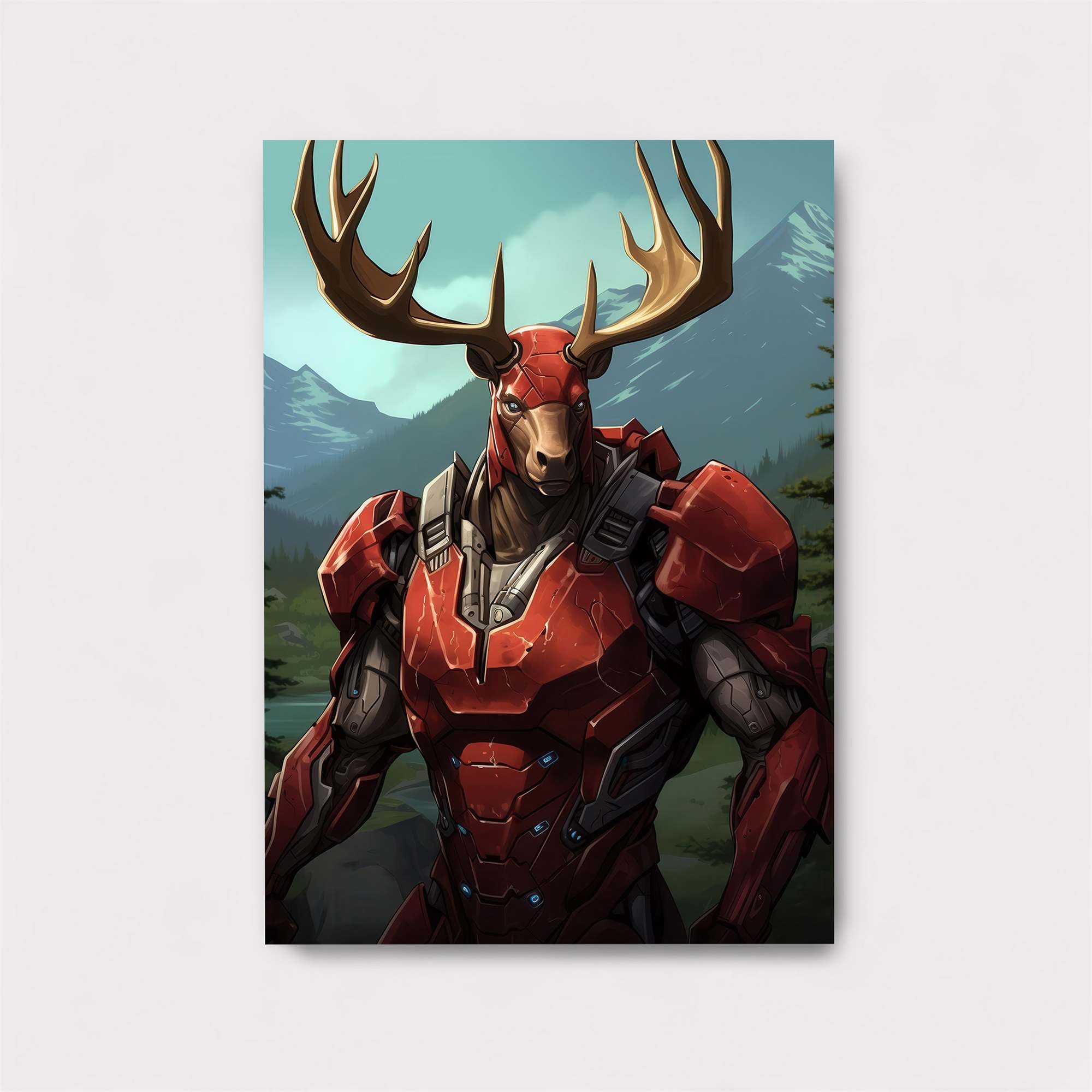 Deer Warrior Safe Wall Magnetic / M