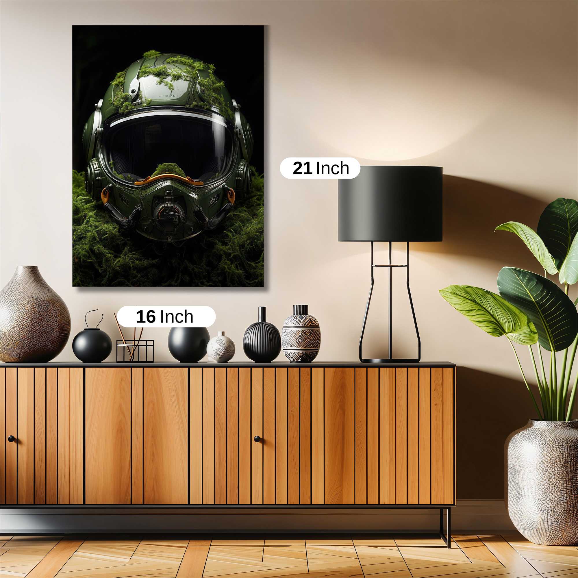 Helmet Overgrown Safe Wall Magnetic / M