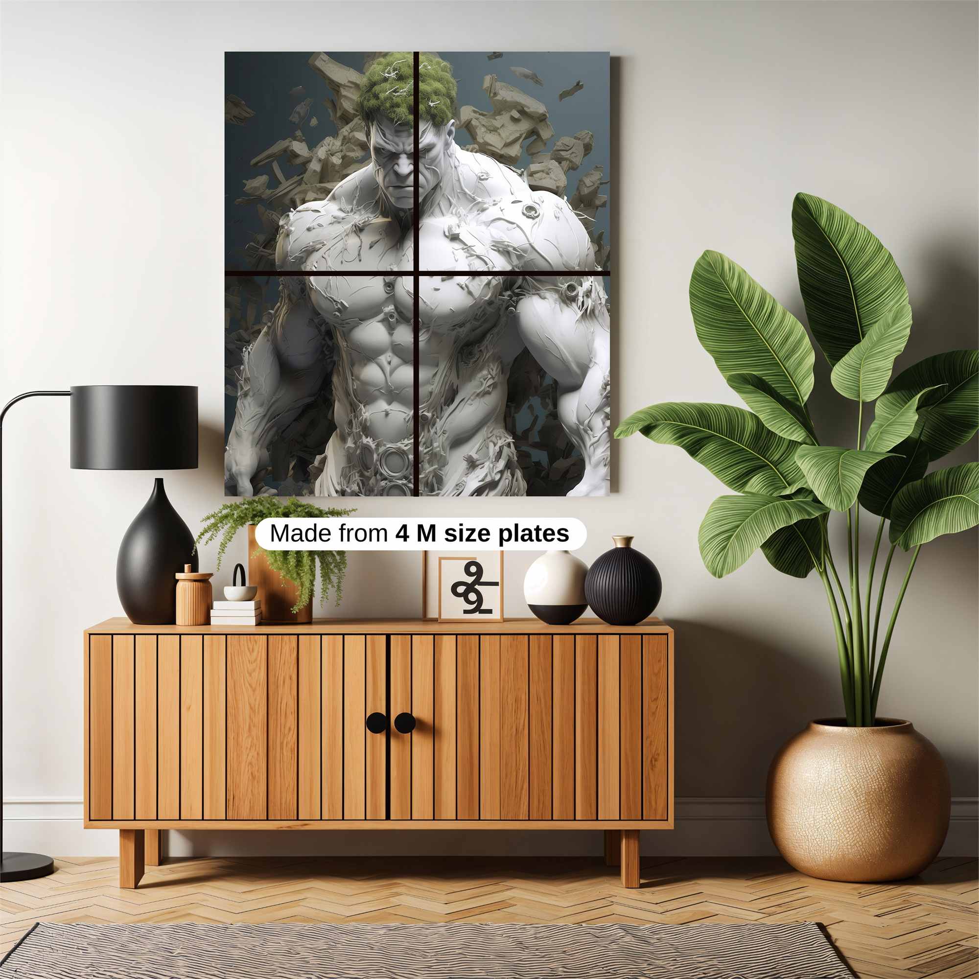 Hulk Resilient Safe Wall Magnetic / M
