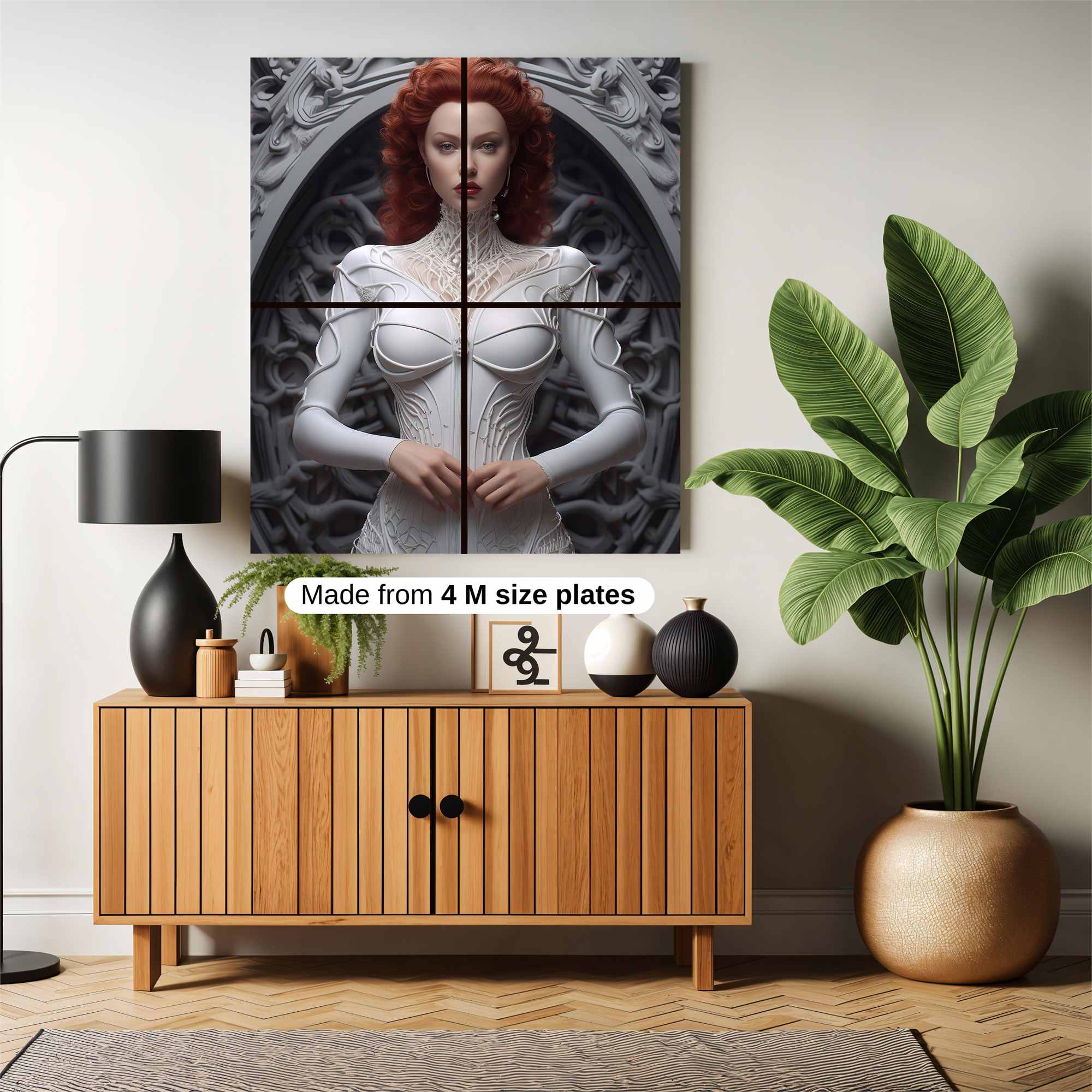 Queen Enigmatic Safe Wall Magnetic / M