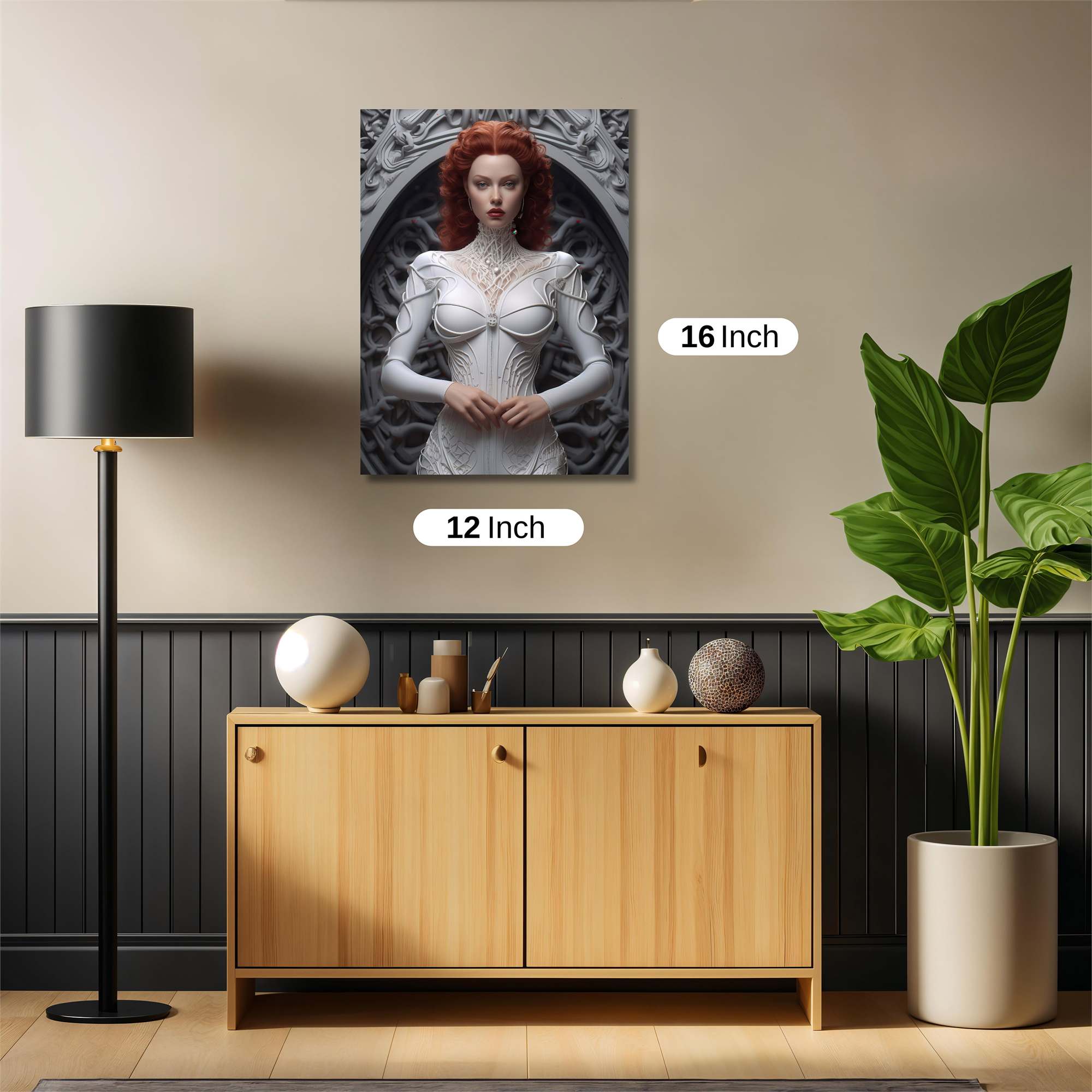 Queen Enigmatic Safe Wall Magnetic / M