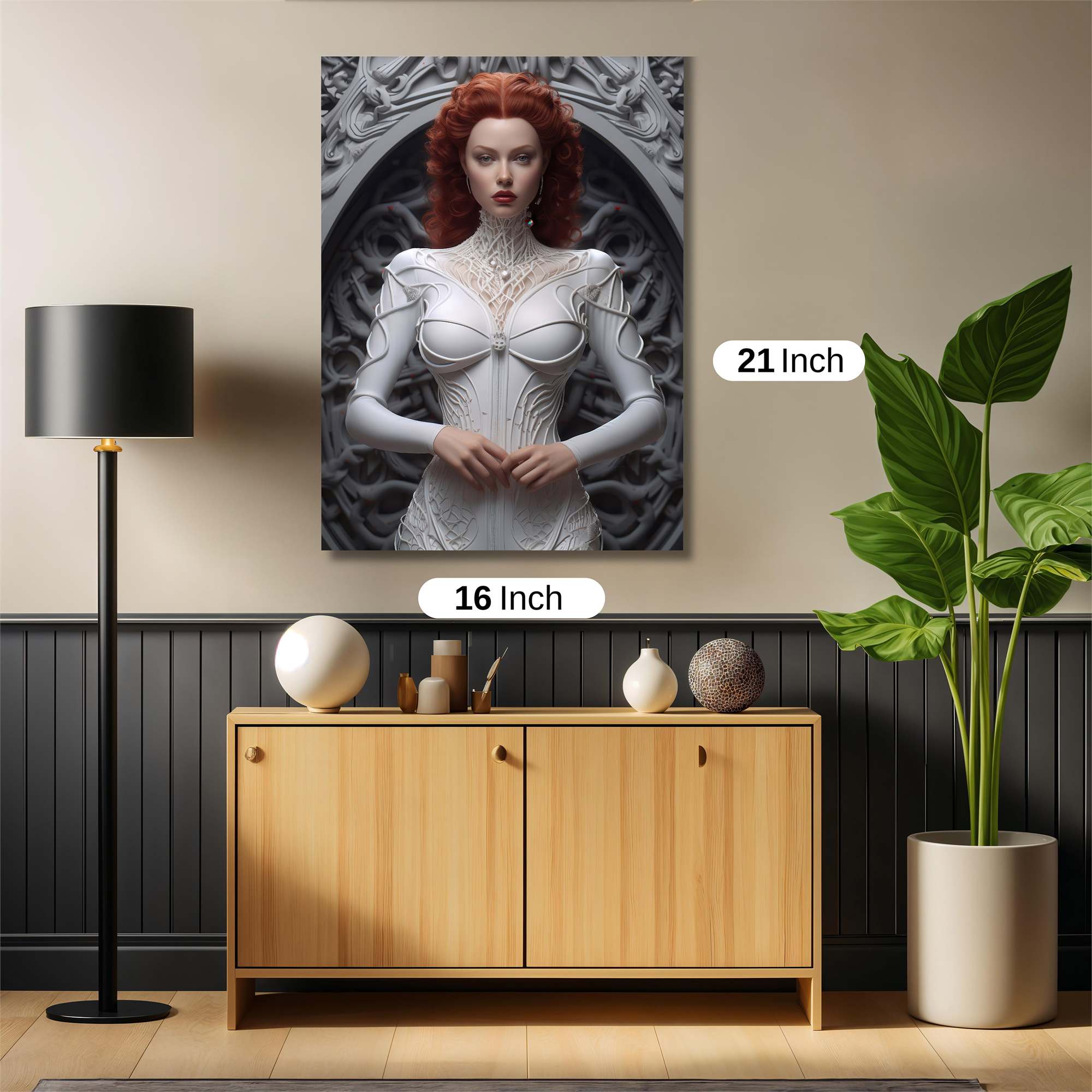 Queen Enigmatic Safe Wall Magnetic / M