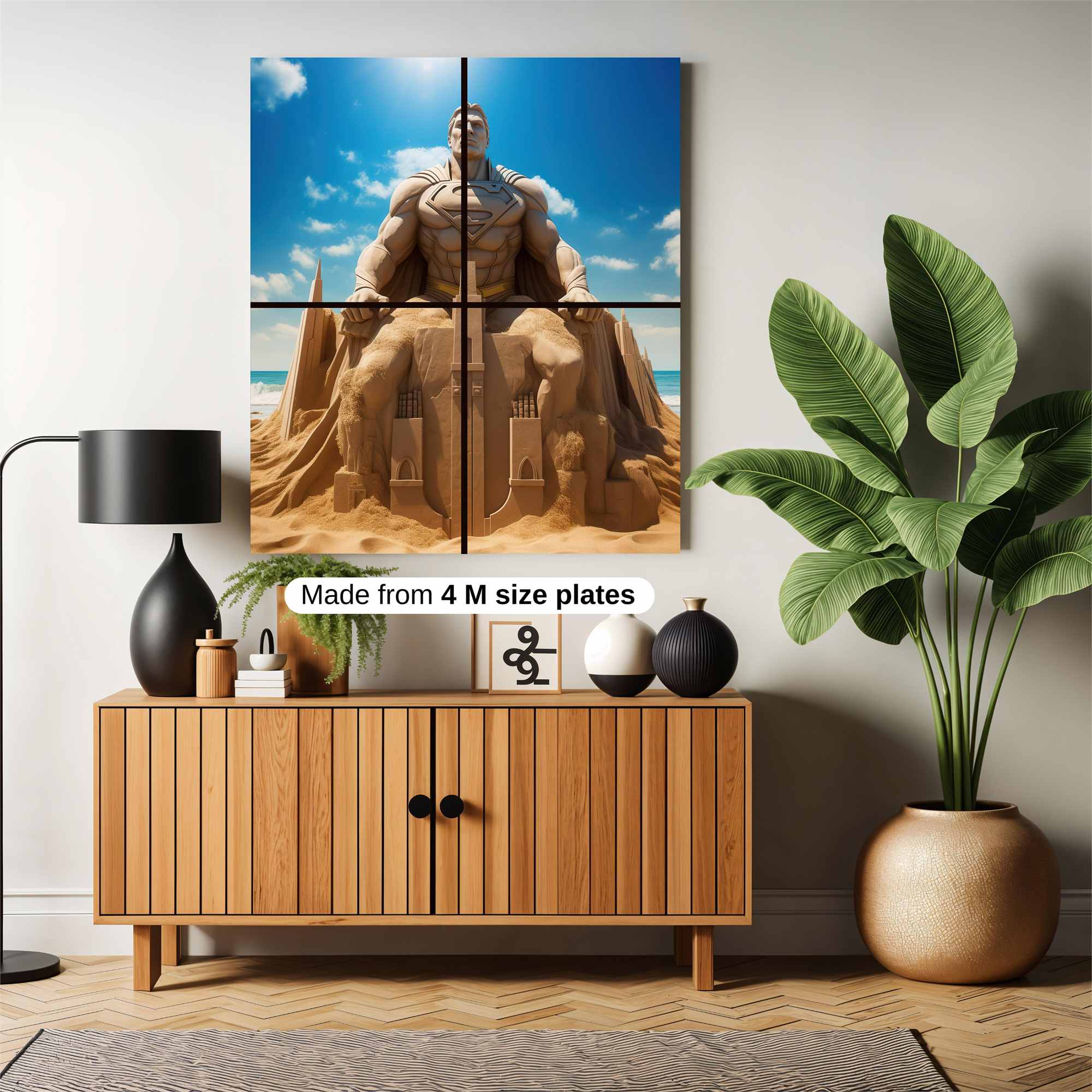 Superman Serene Safe Wall Magnetic / M