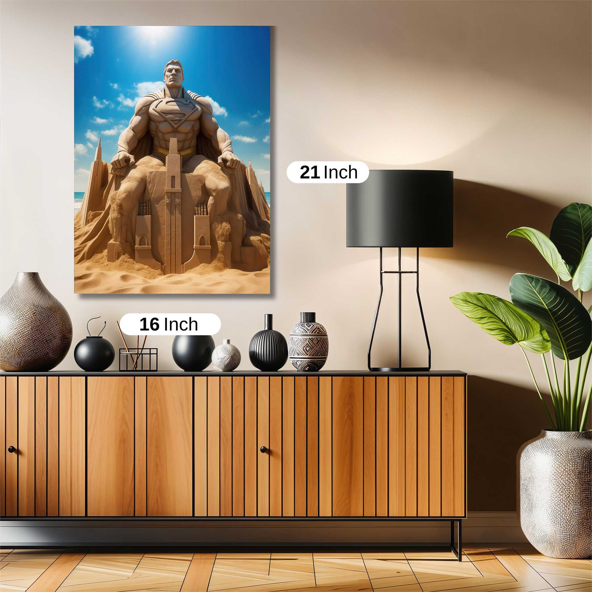 Superman Serene Safe Wall Magnetic / M