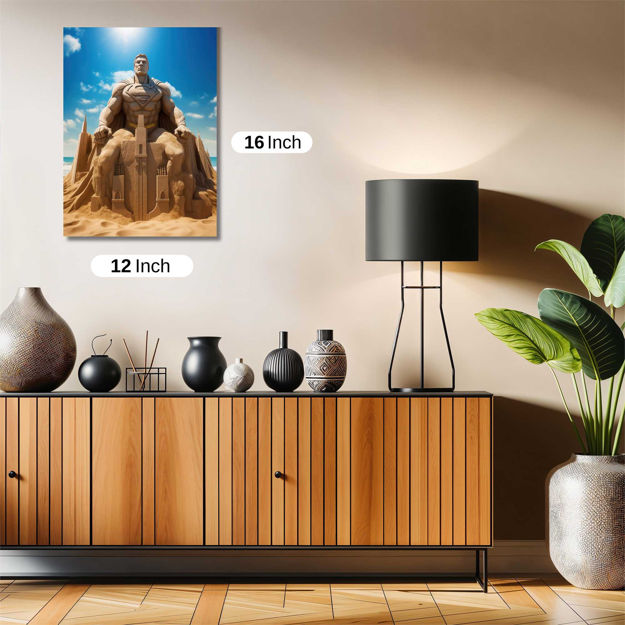 Superman Serene Safe Wall Magnetic / M