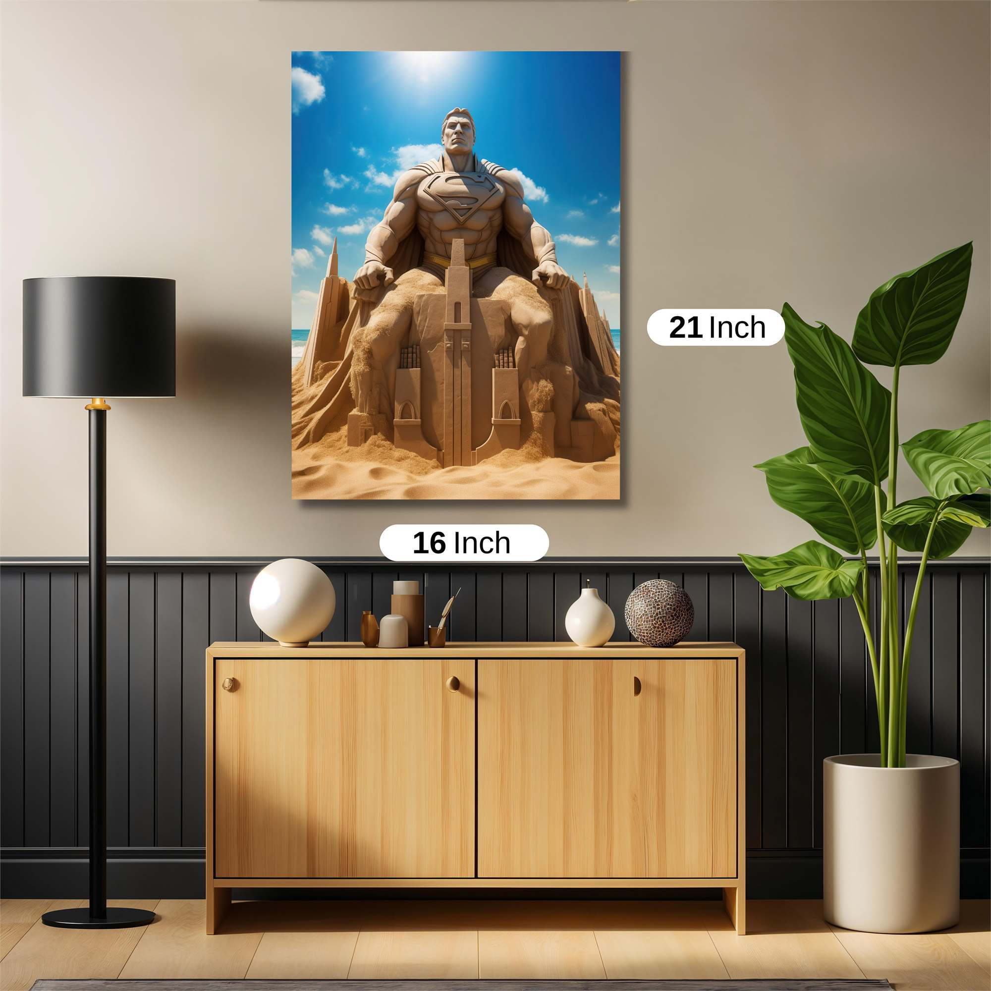 Superman Serene Safe Wall Magnetic / M