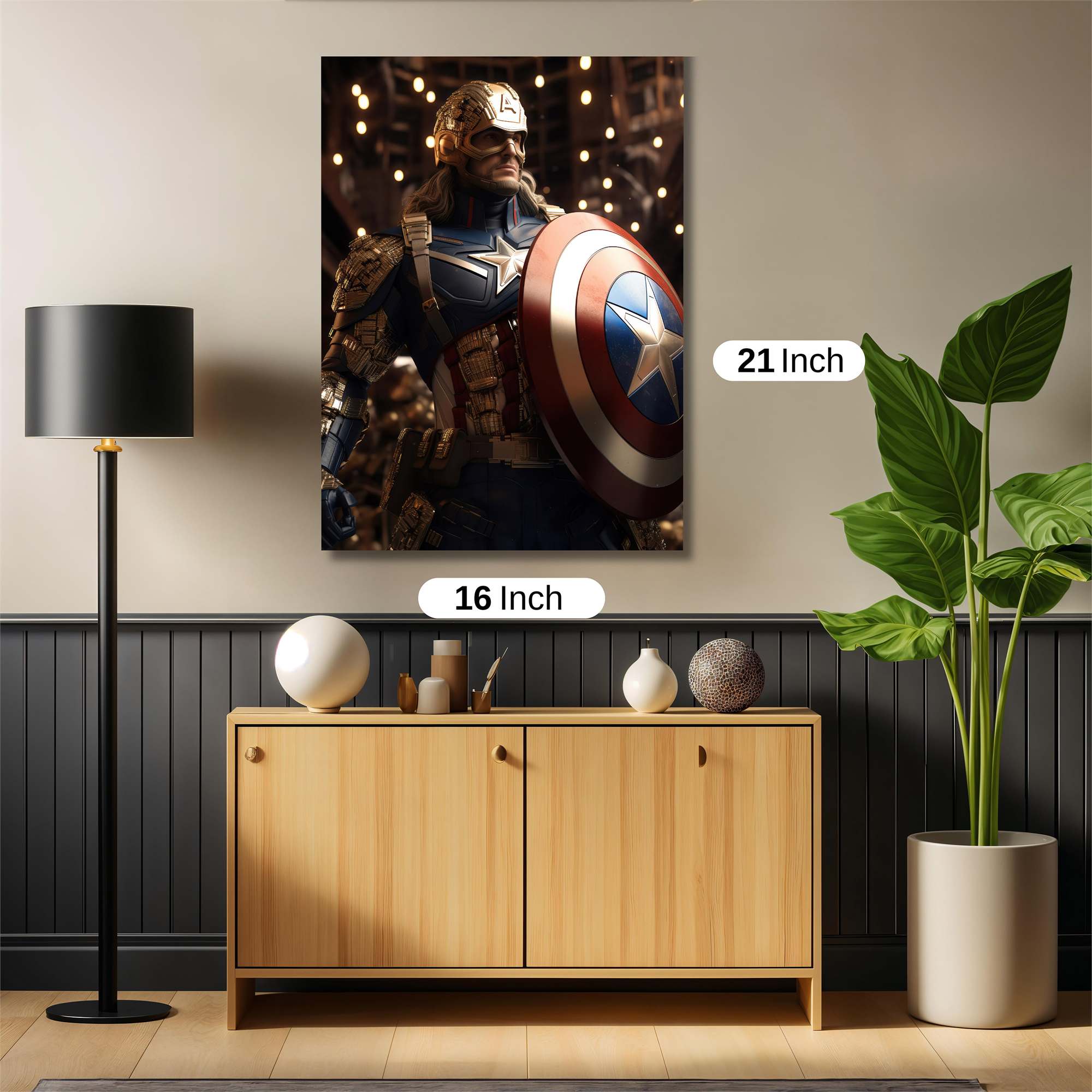 Captain Regal Safe Wall Magnetic / M