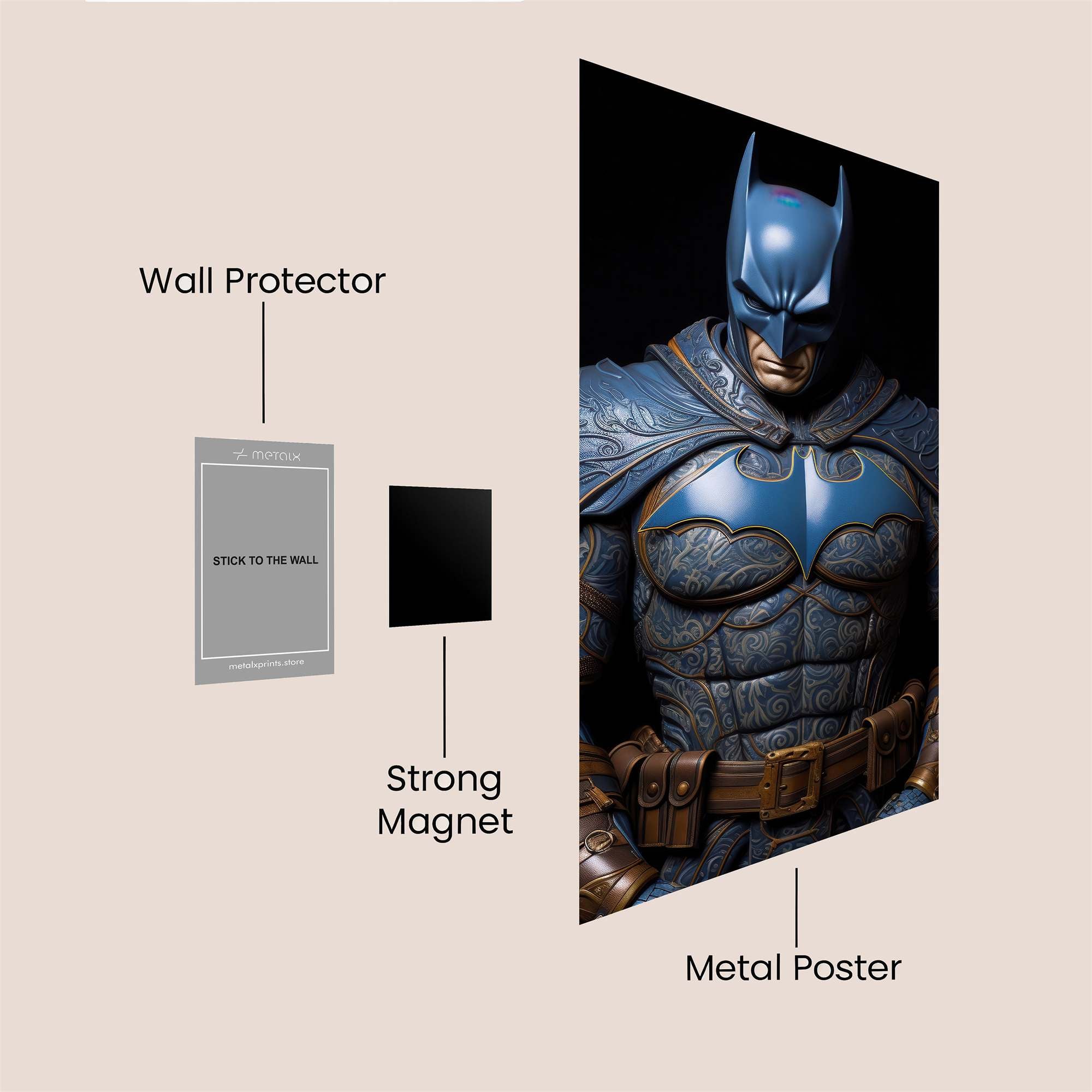 Batman Regal Safe Wall Magnetic / M