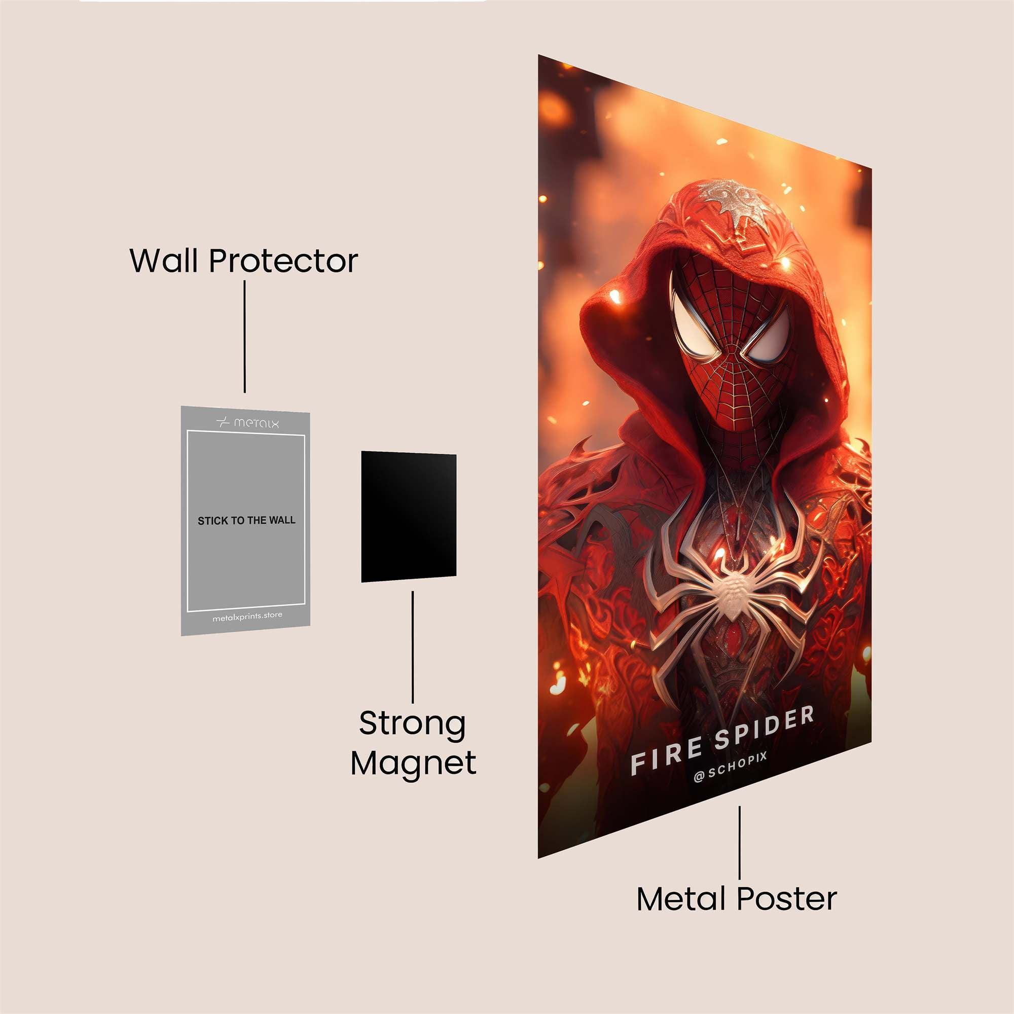 Armor Elegance Safe Wall Magnetic / M