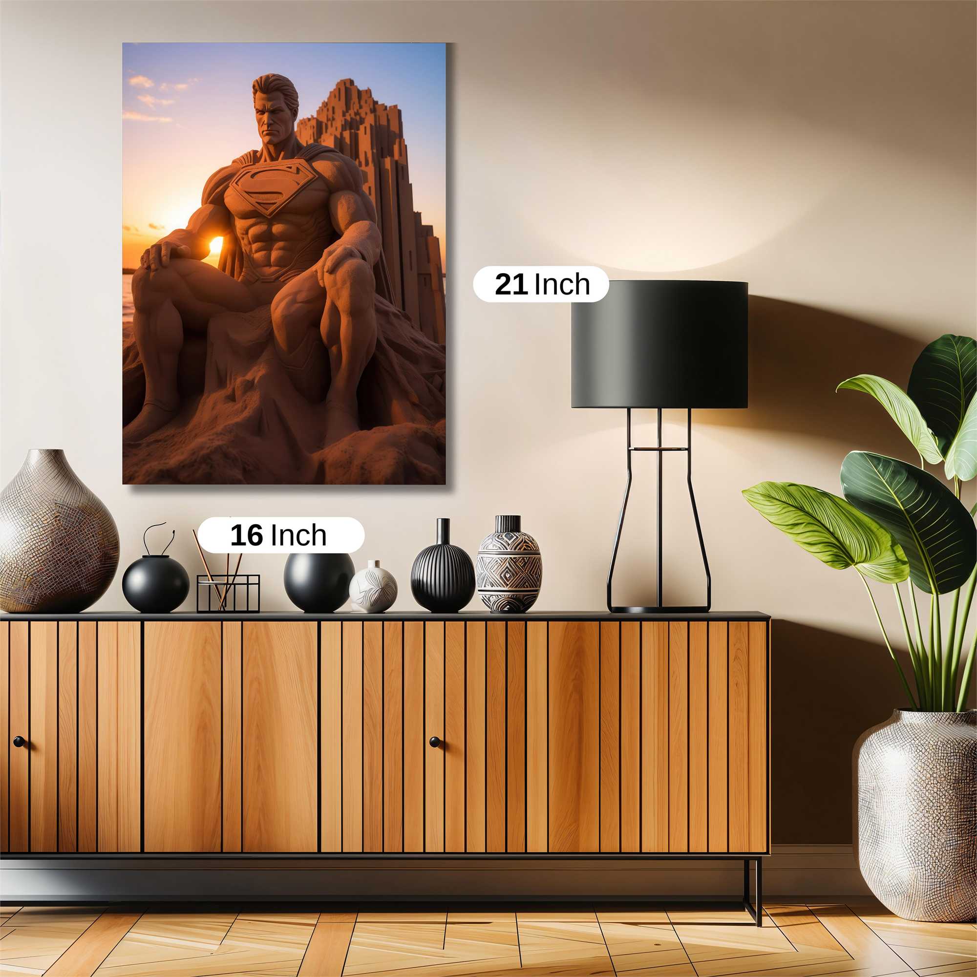 Superman Serenity Safe Wall Magnetic / M