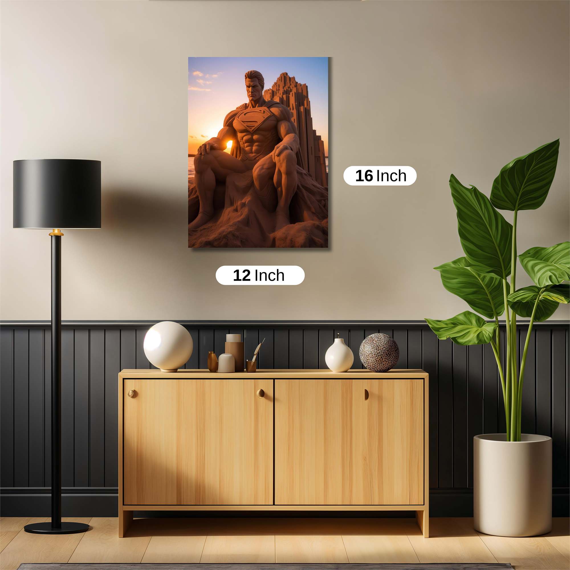 Superman Serenity Safe Wall Magnetic / M