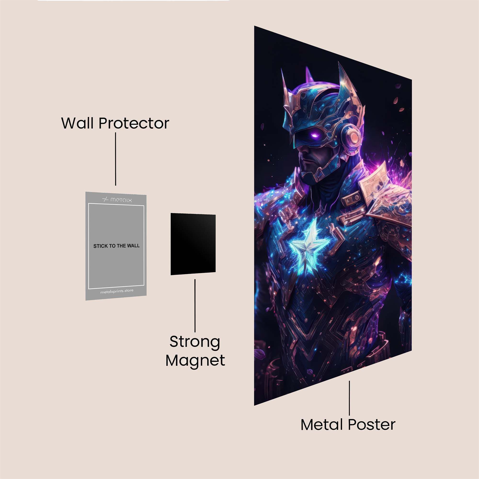 StellarGuardian Safe Wall Magnetic / M