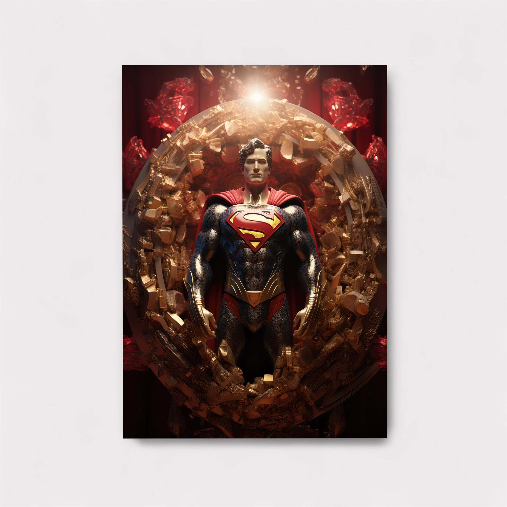 Superman Radiant Safe Wall Magnetic / M